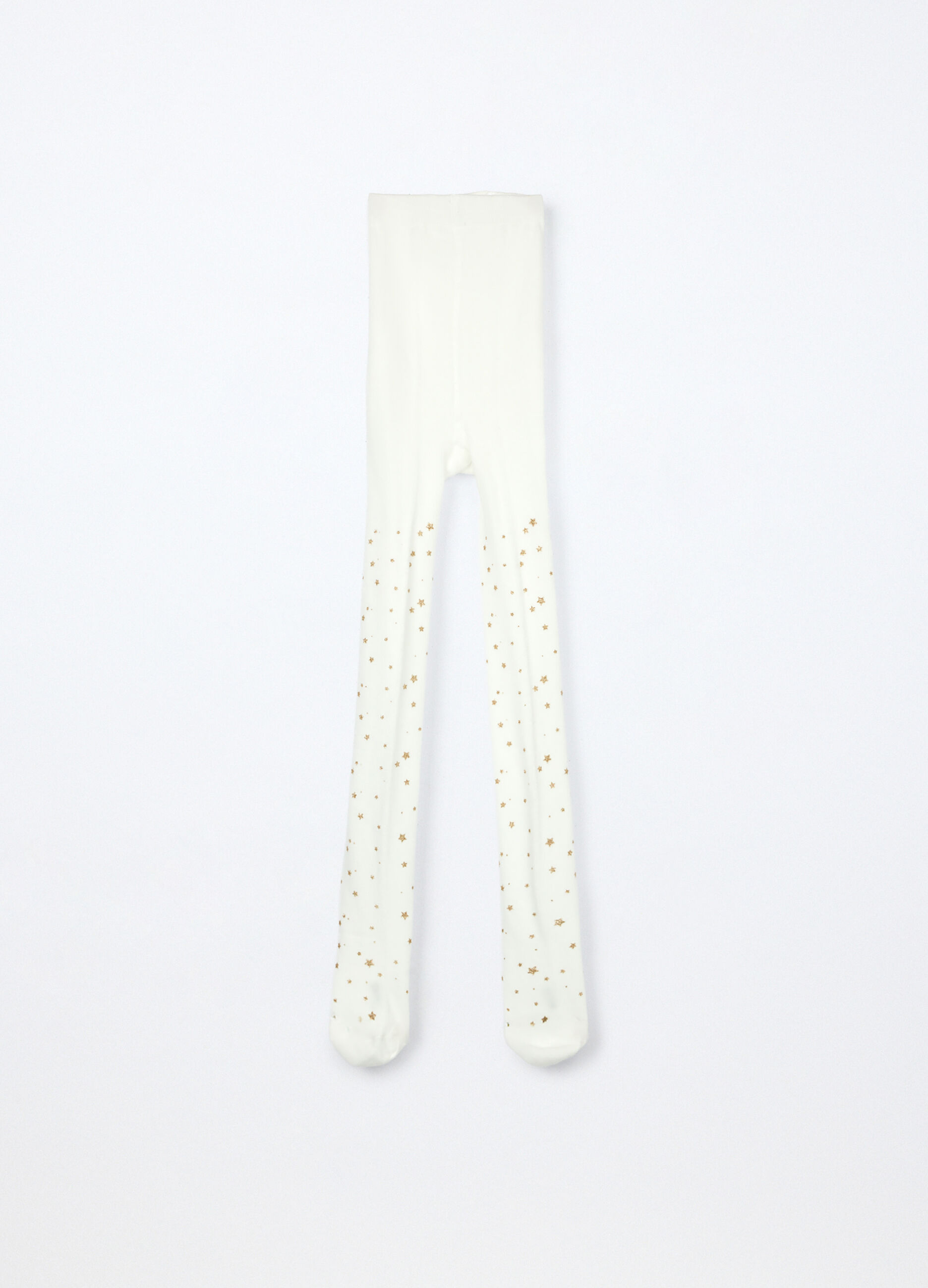 Collant in cotone stretch bambina_0