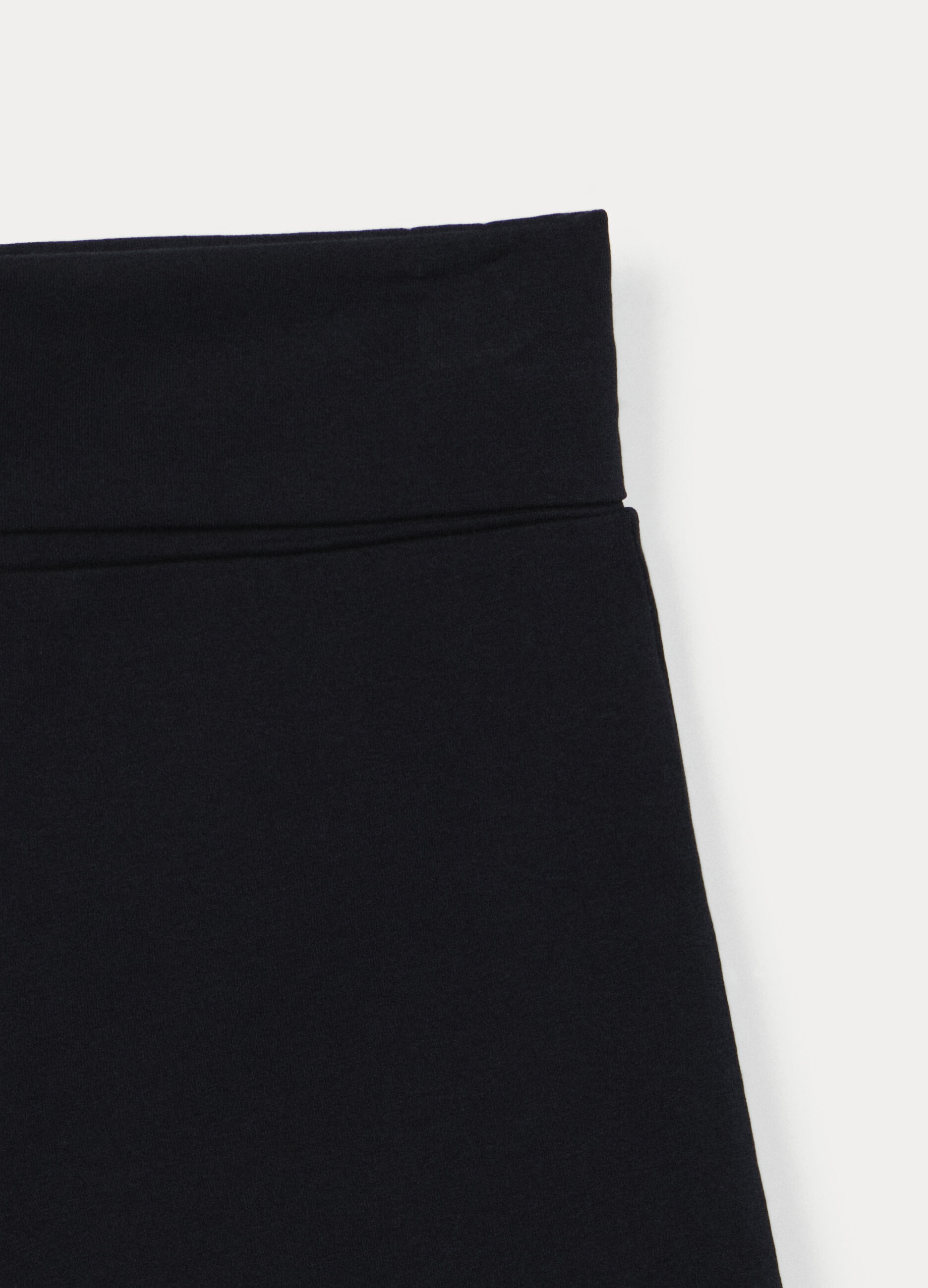 Leggings corti in jersey di cotone stretch ragazza_2