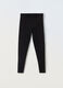 Leggings in cotone stretch ragazza_0