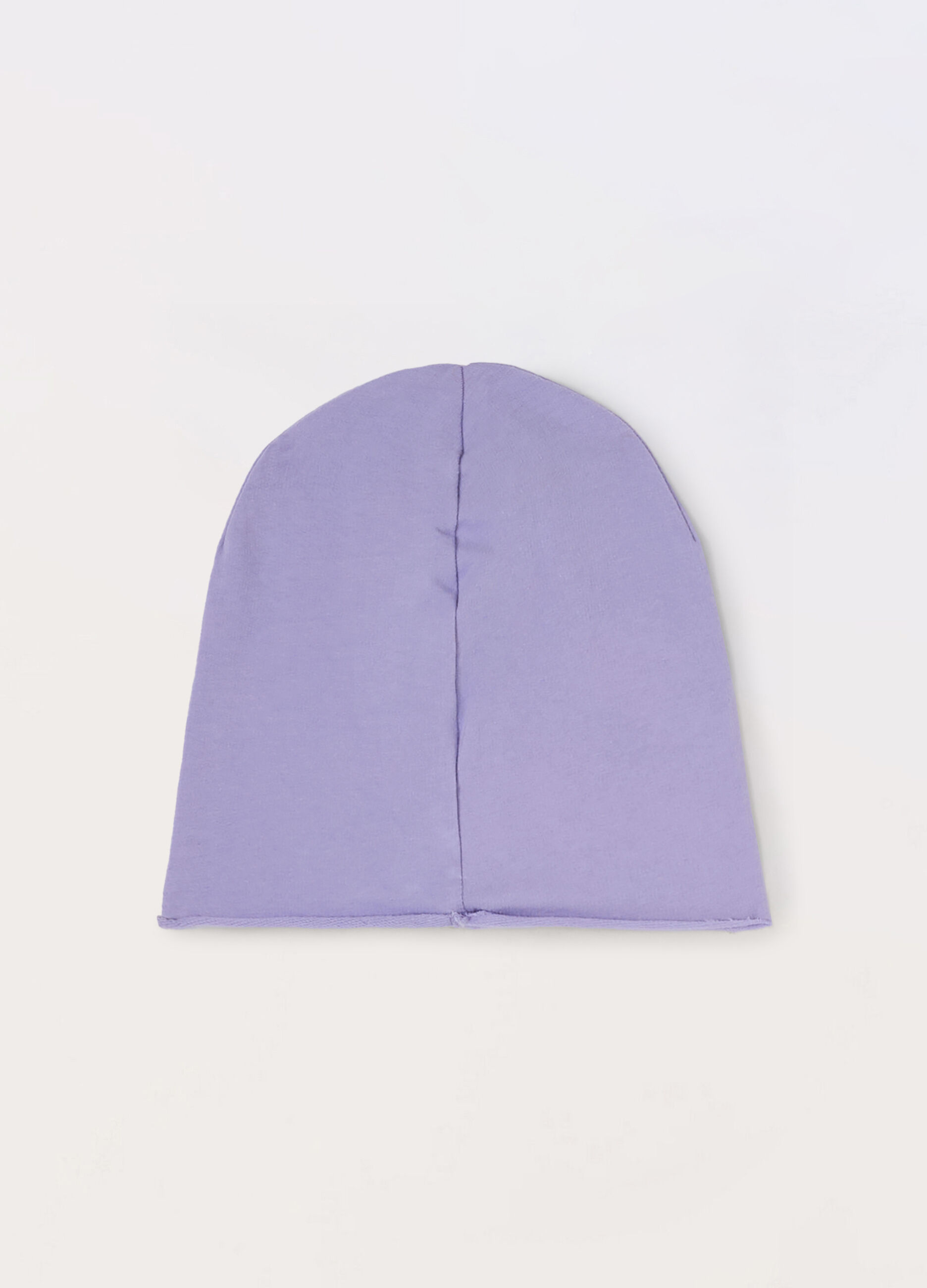 Berretto in french terry di cotone stretch _1
