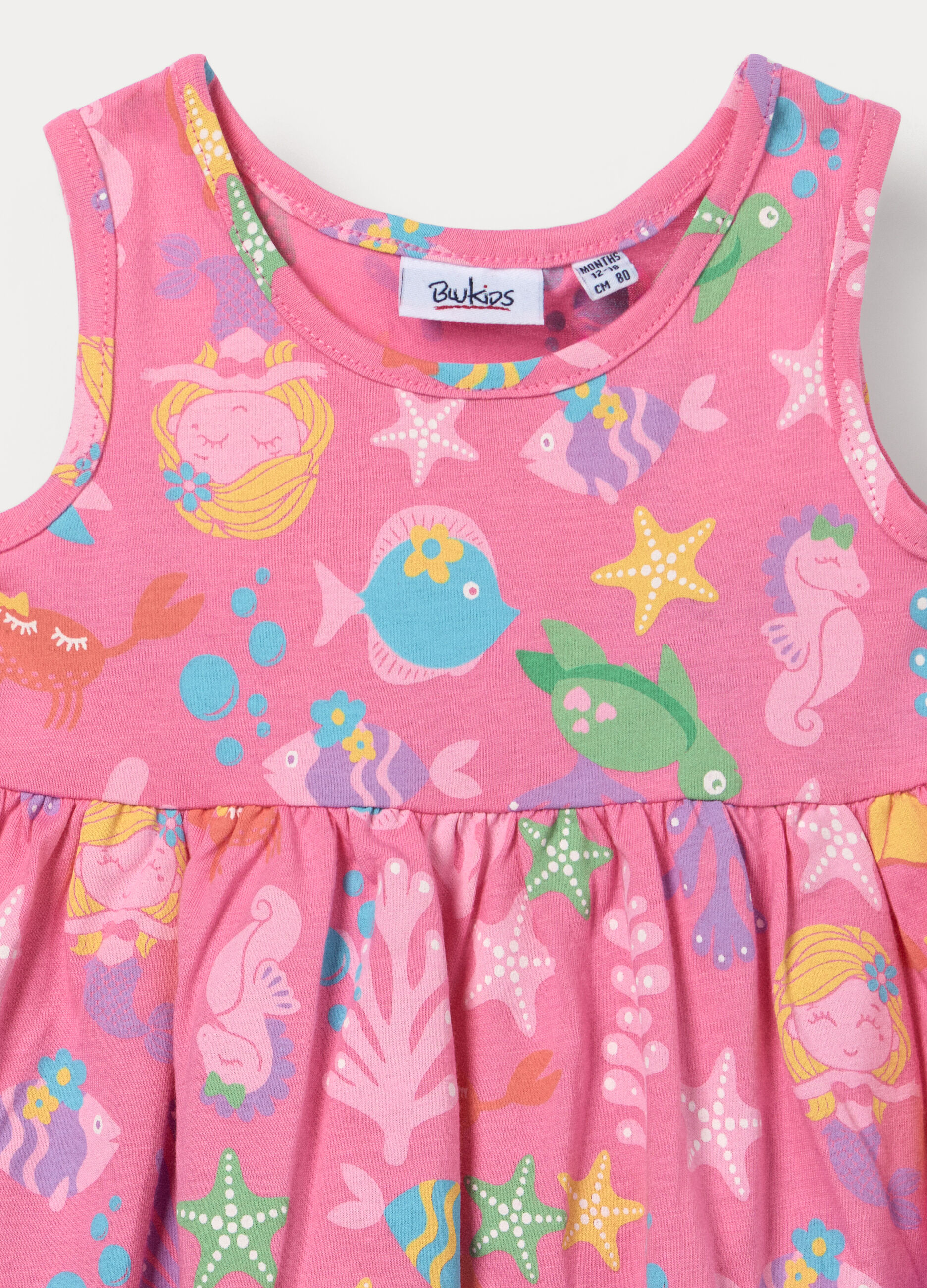 Vestito in jersey di puro cotone bimba_2