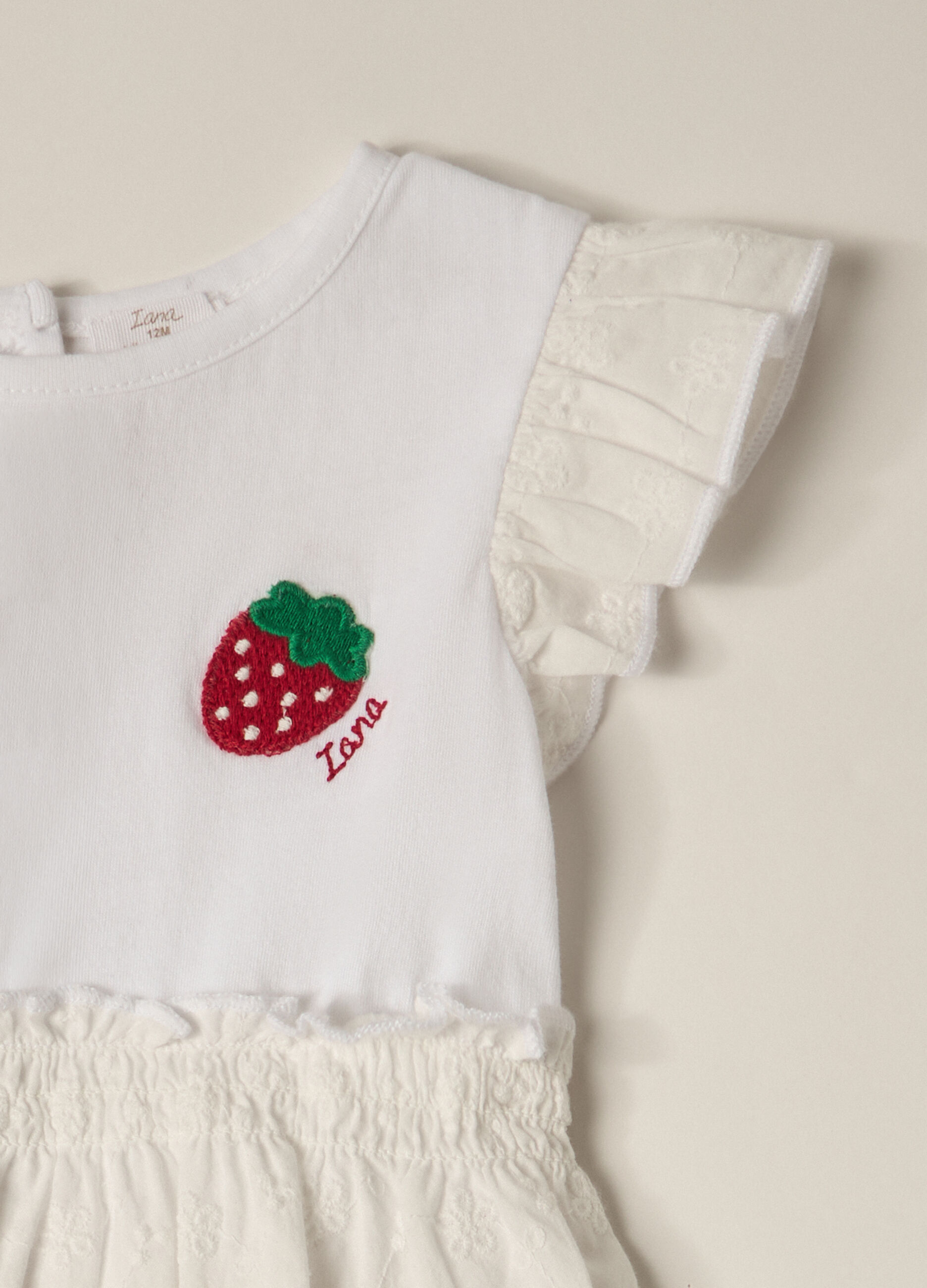 Jogging set in puro cotone IANA neonata_1