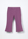Treggings in french terry di cotone stretch neonata_0