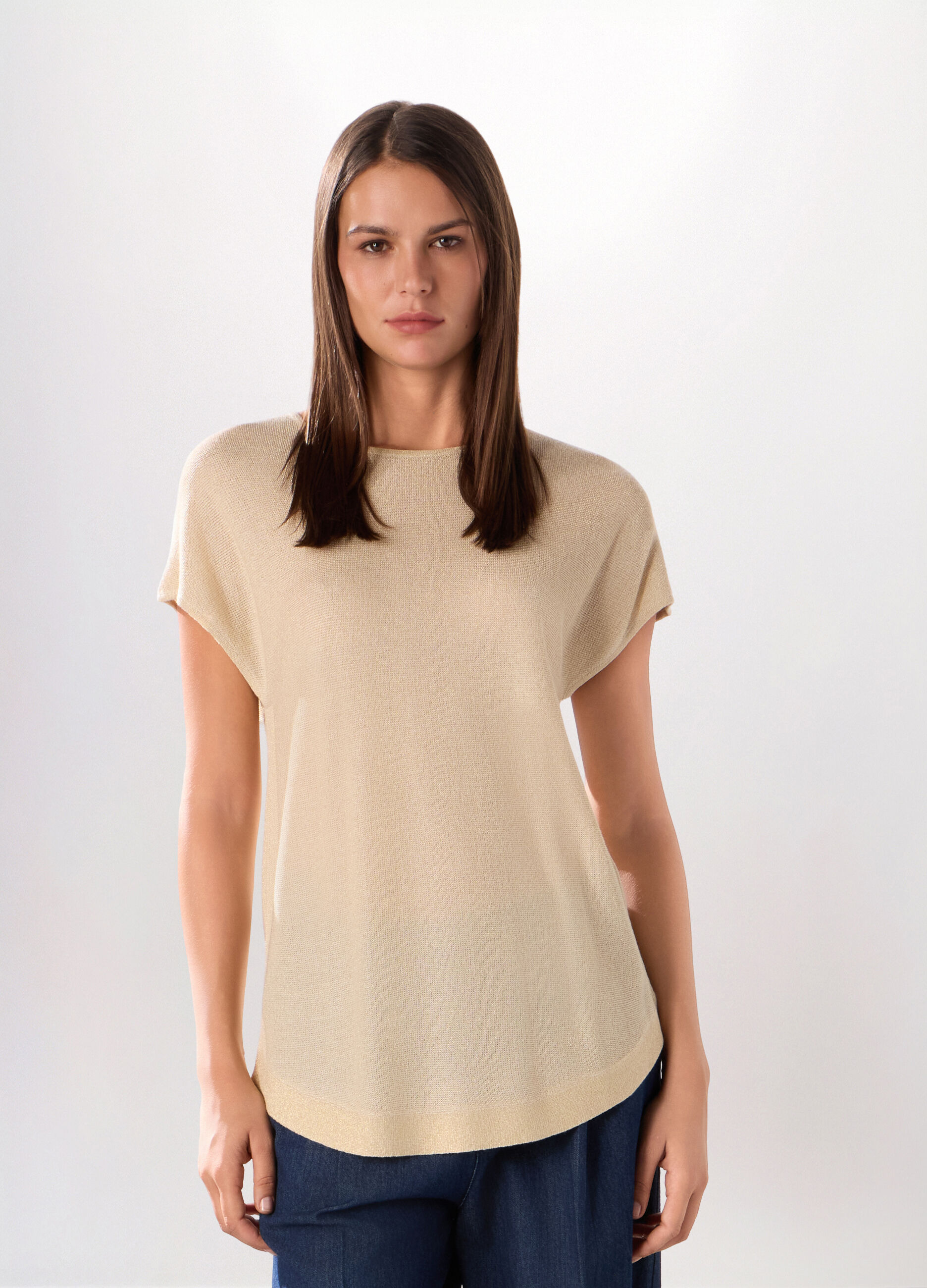 Tricot a maniche corte donna_0