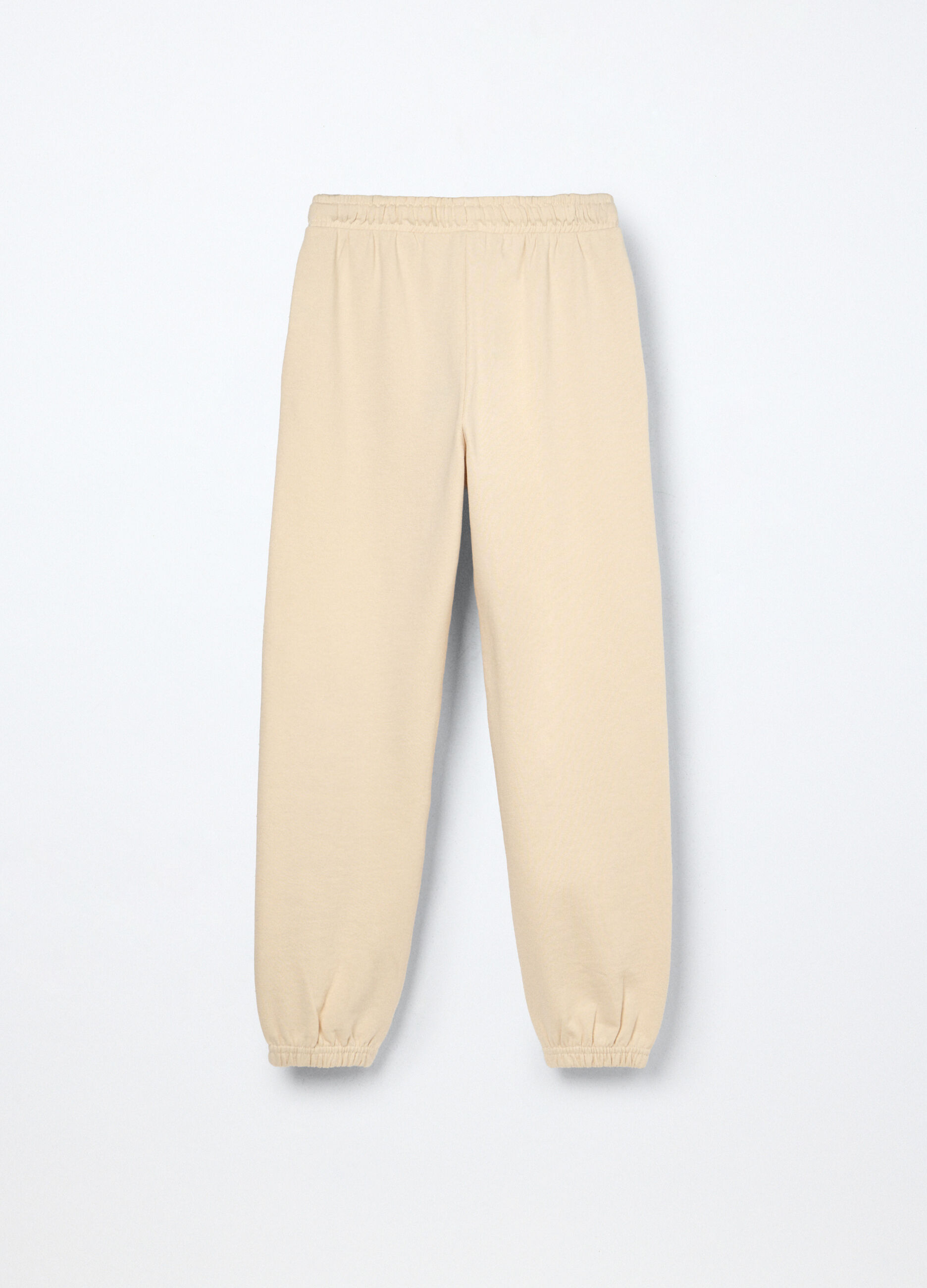 Jogger in french terry di puro cotone ragazza_1