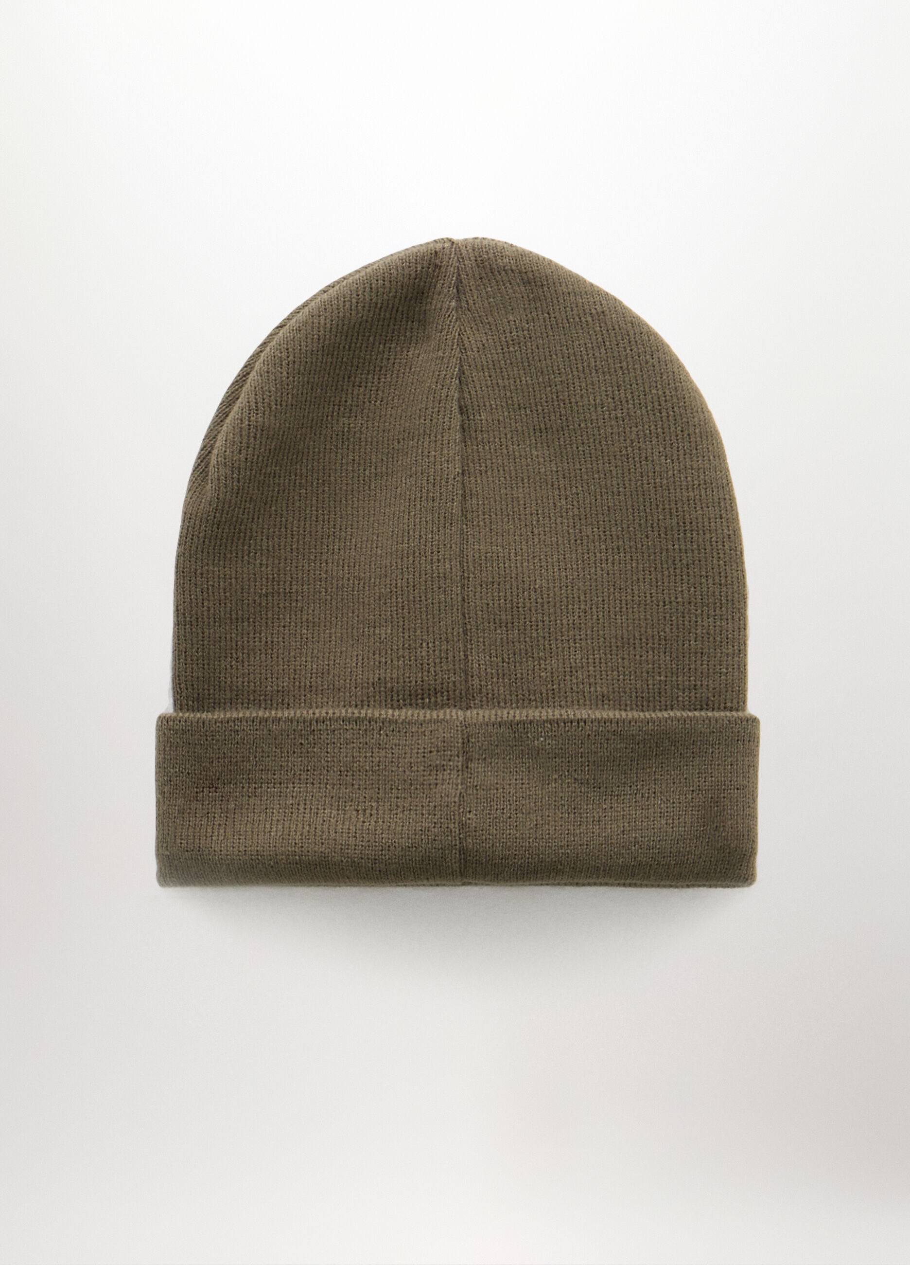 Berretto in maglia con risvolto uomo_1