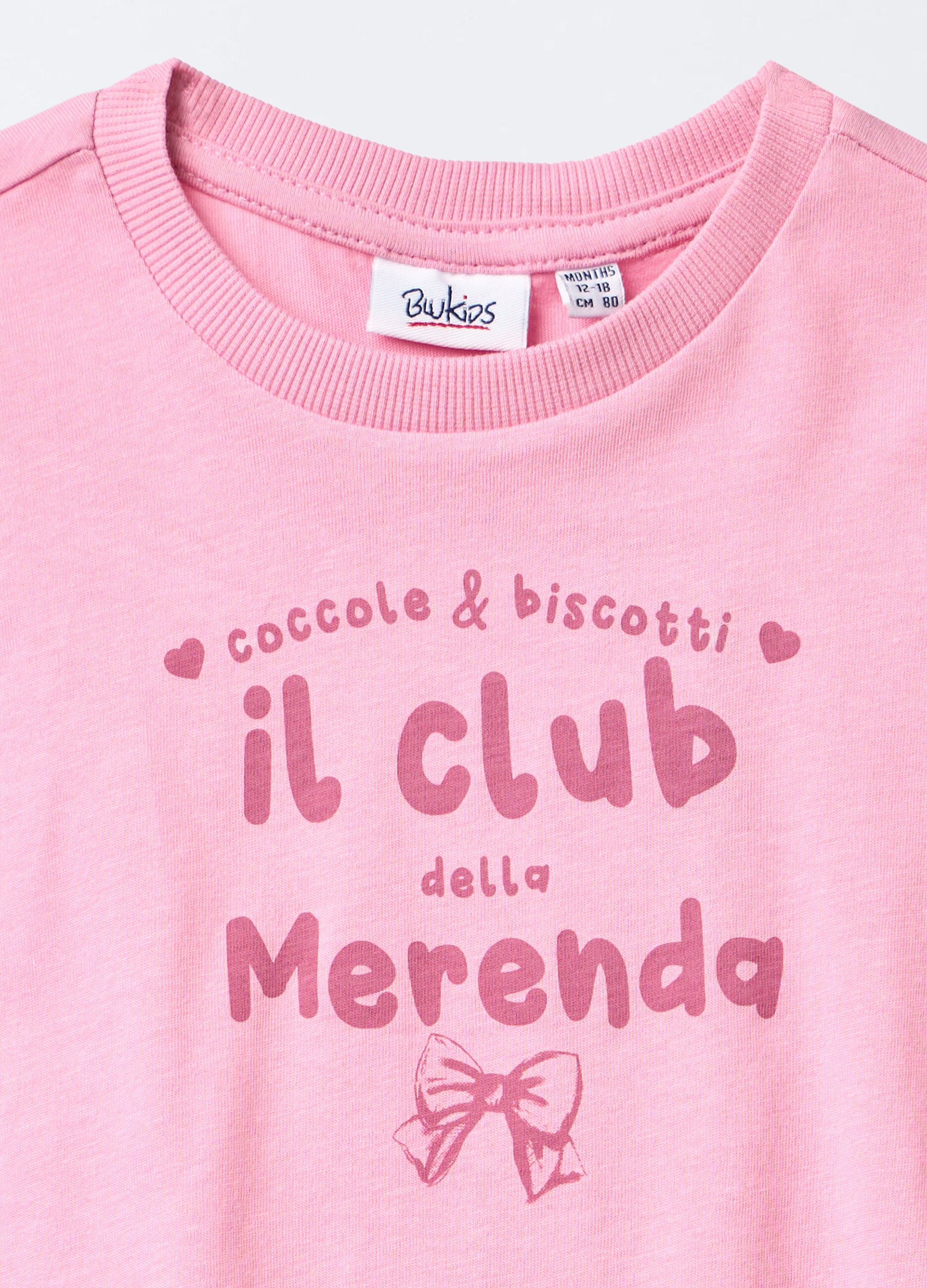 T-shirt Fit Slim in jersey di puro cotone bimba_2