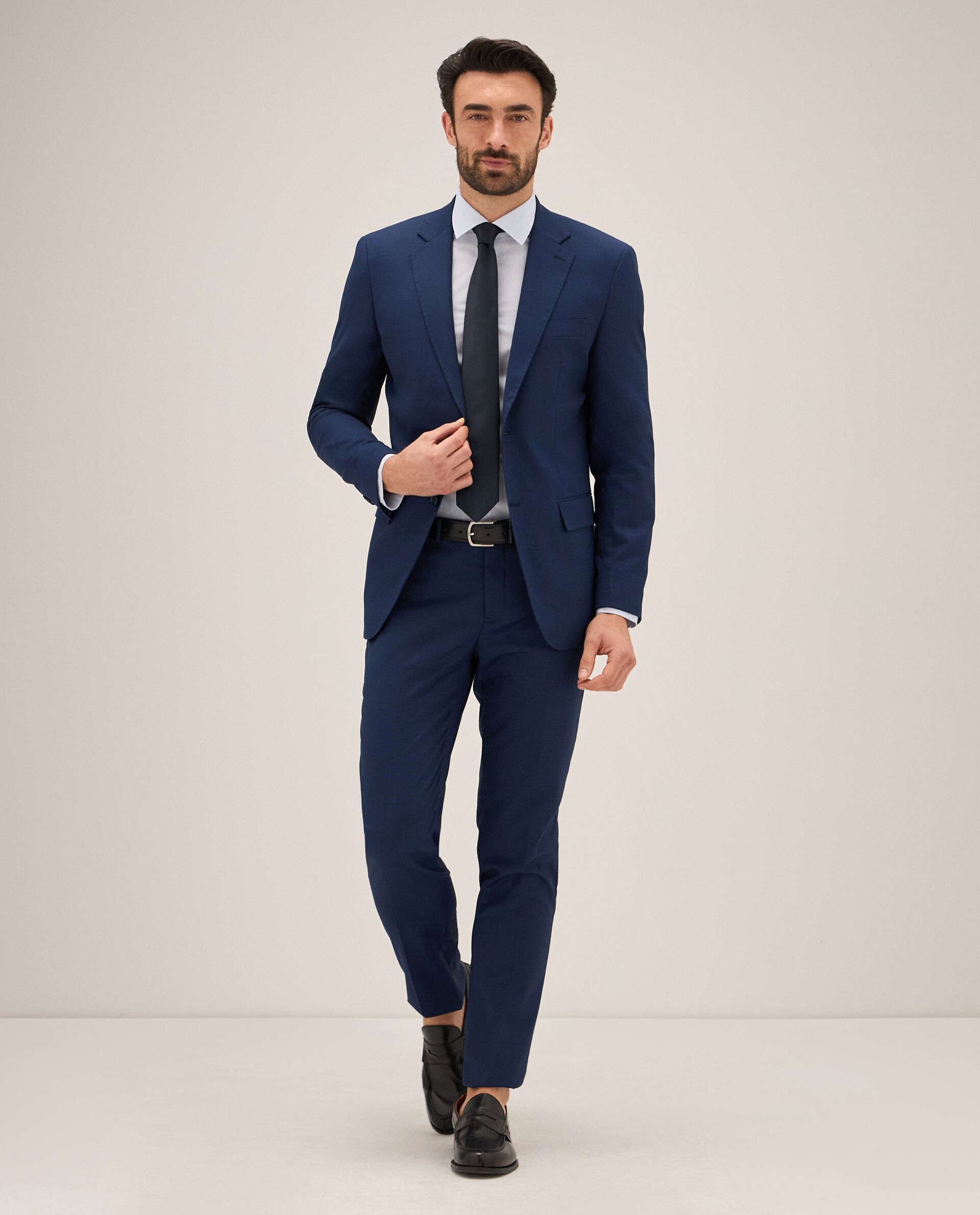 Blazer Rumford in tessuto operato uomo_0