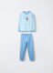 Set pigiama lungo in interlock di puro cotone bambino_0