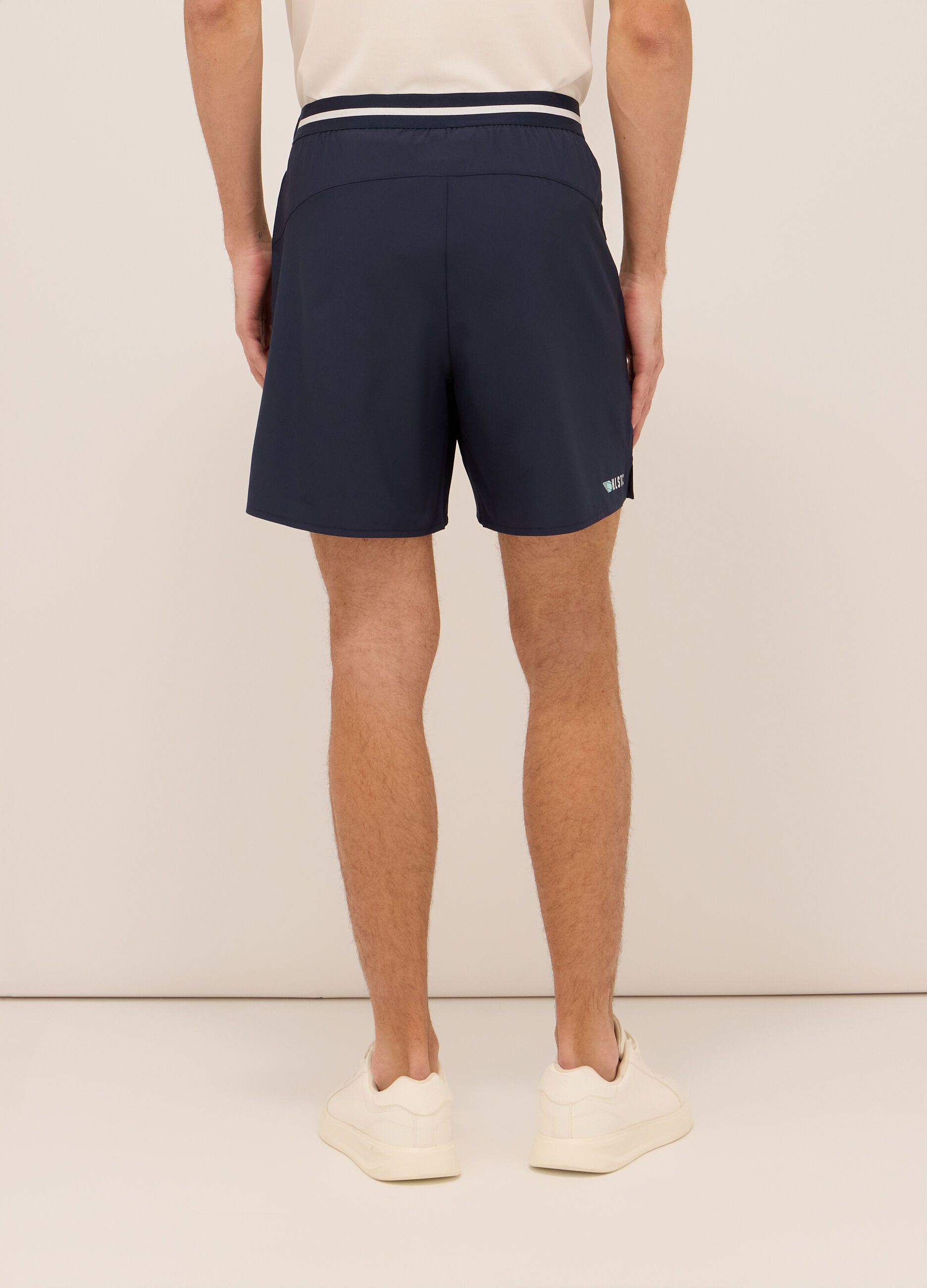 Pantaloncino sportivo in jersey stretch uomo