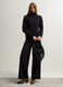 Pantaloni Wide Leg stretch donna_0