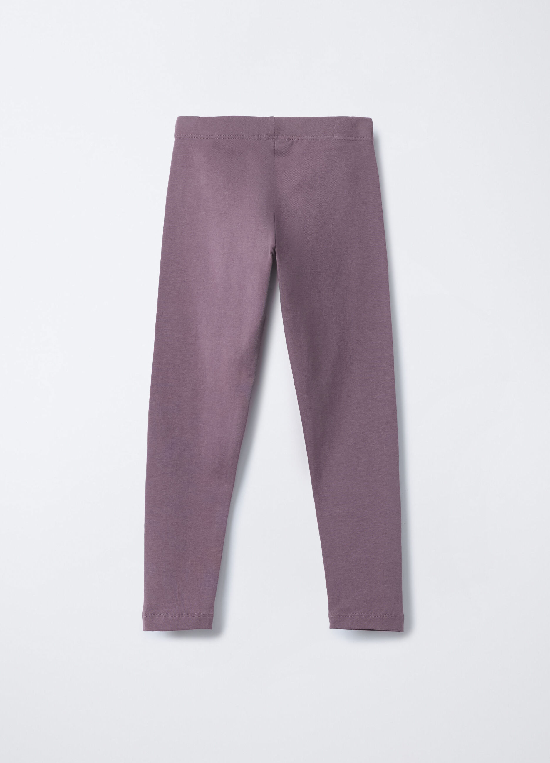 Leggings misto cotone stretch Fit Slim bambina_1