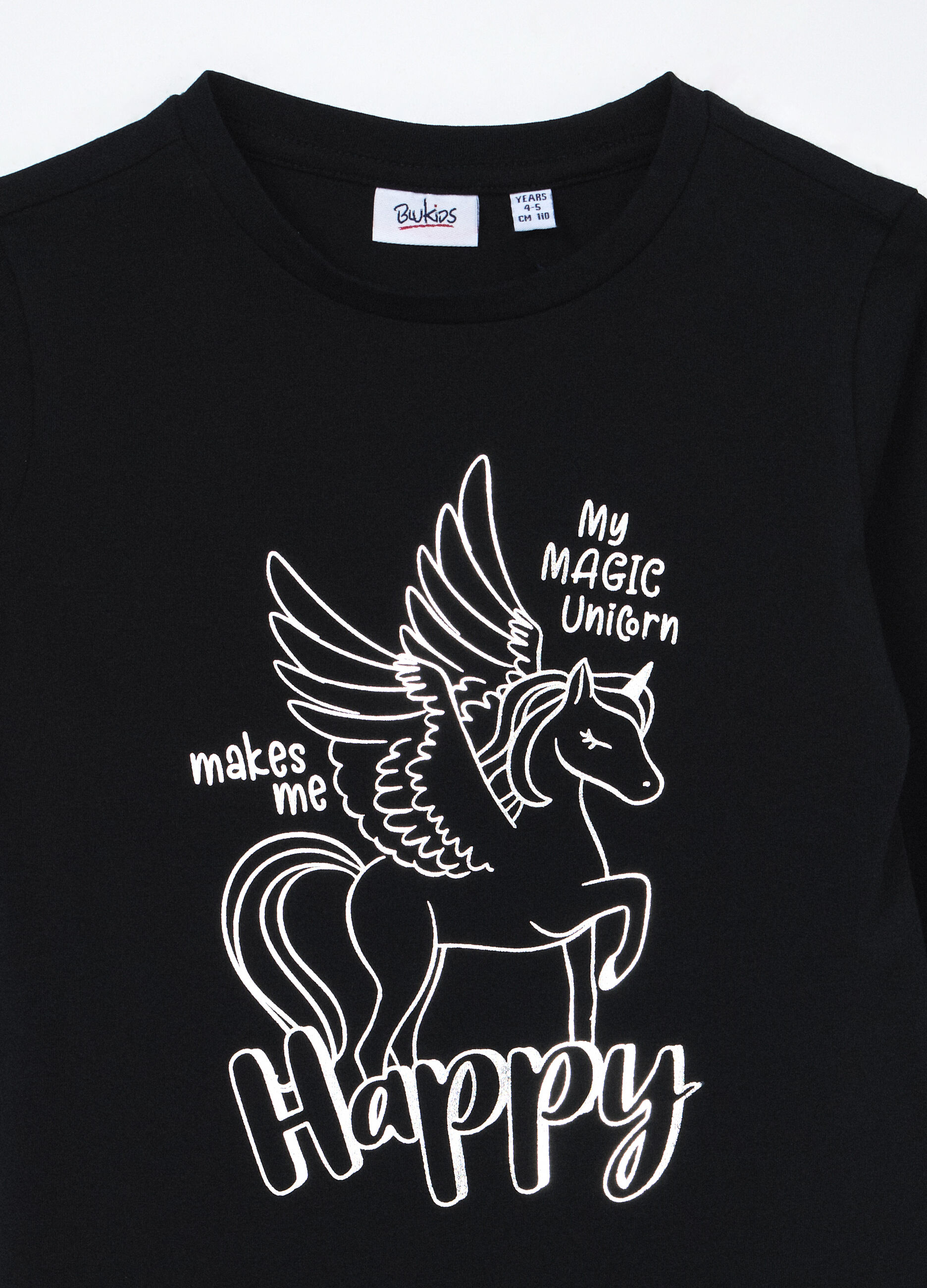 T-shirt in jersey di cotone stretch bambina_2