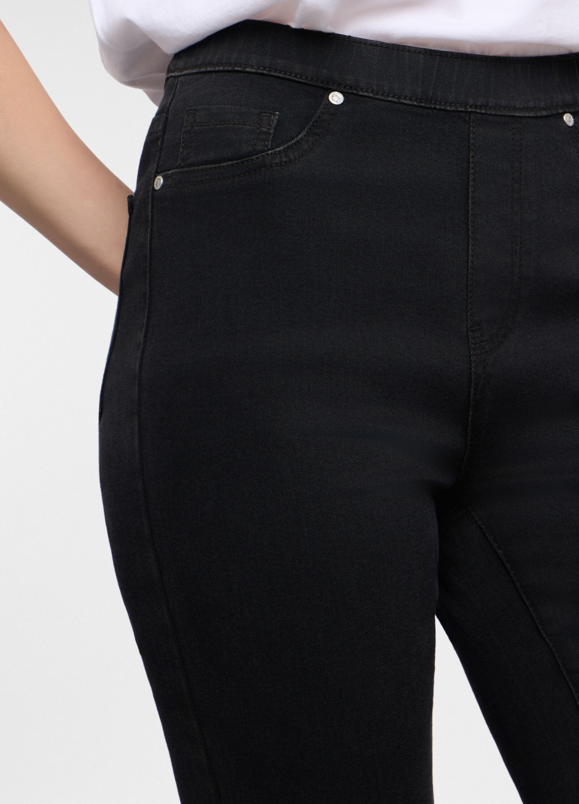 Jegging skinny cotone stretch donna _3