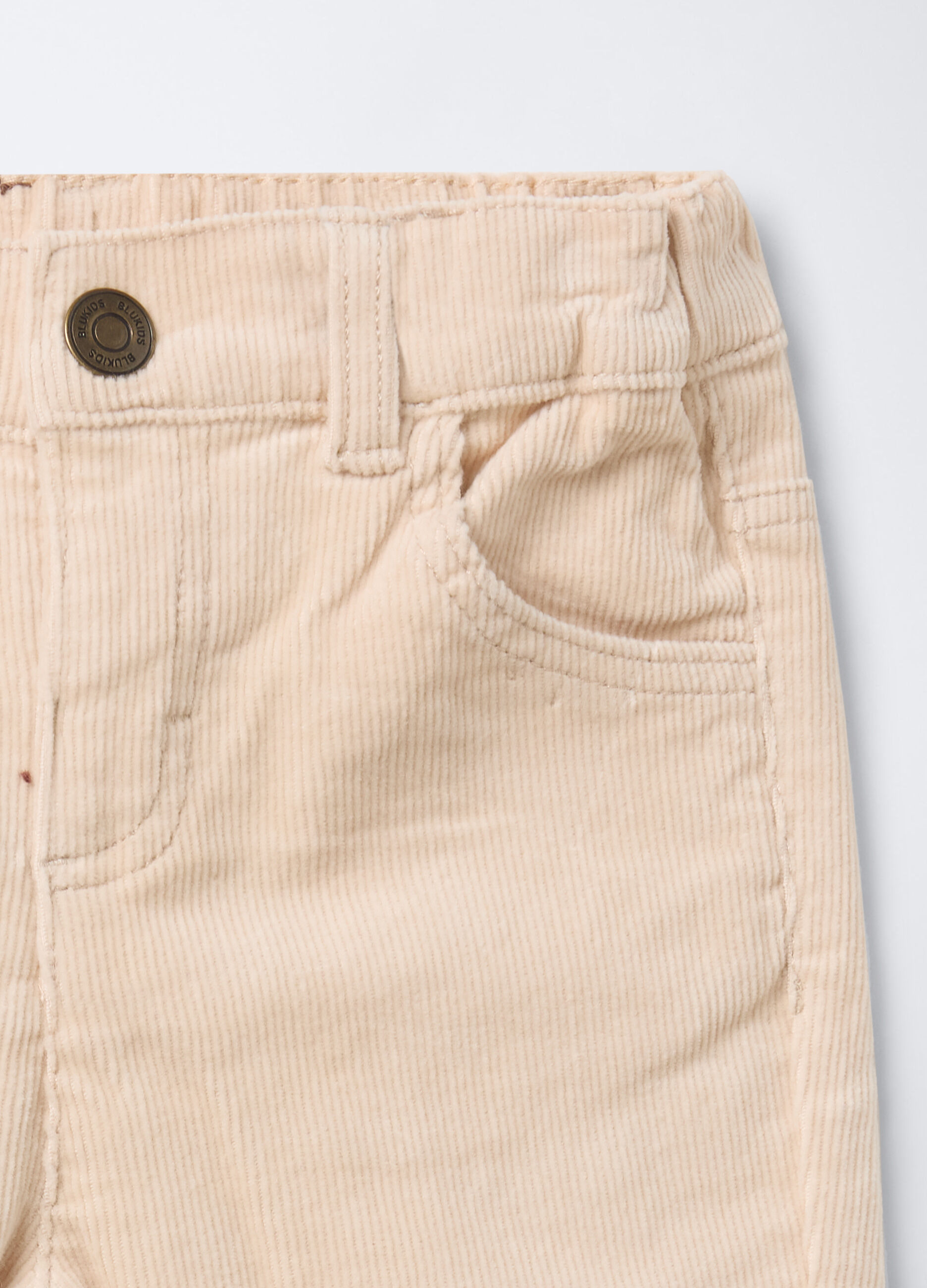 Pantaloni in cotina di velluto stretch Fit Regular bimbo_2
