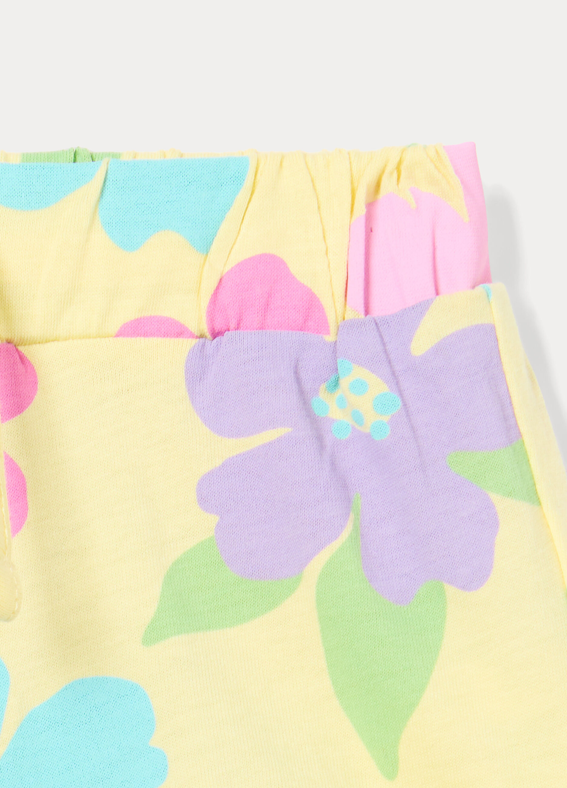 Shorts in jersey di puro cotone bimba_2