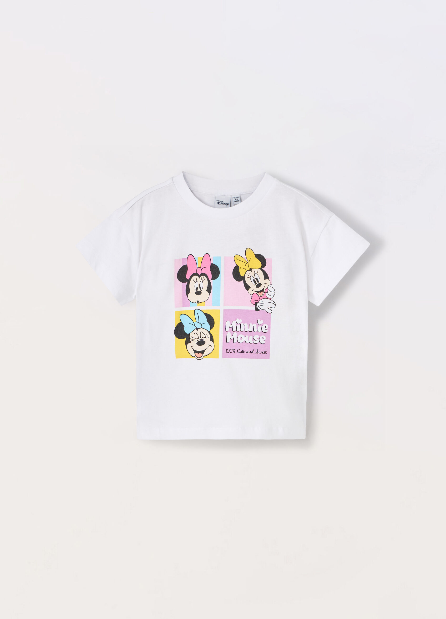 T-shirt in jersey di puro cotone bambina_0