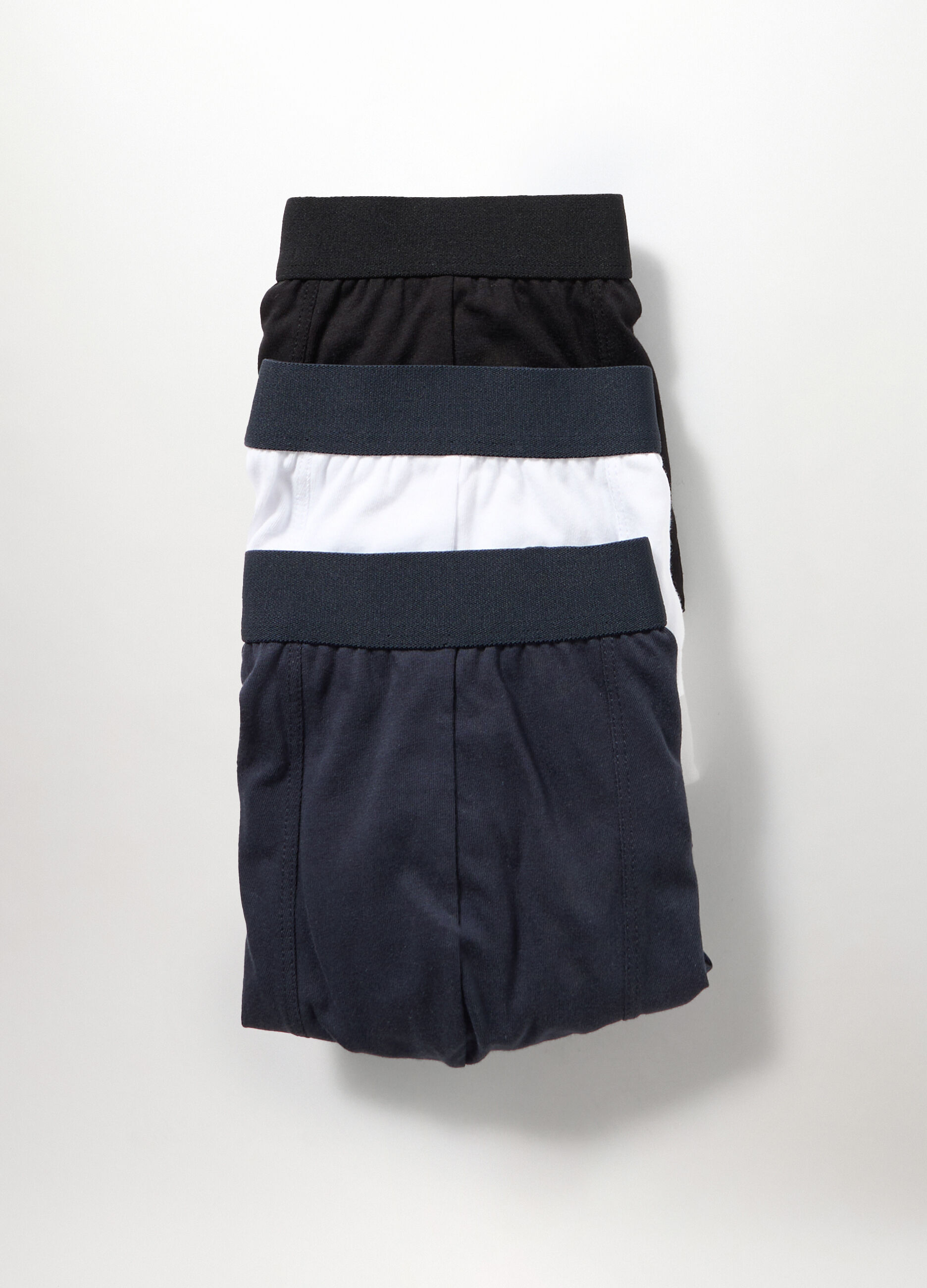 3 pack boxer in cotone con elastico uomo_0