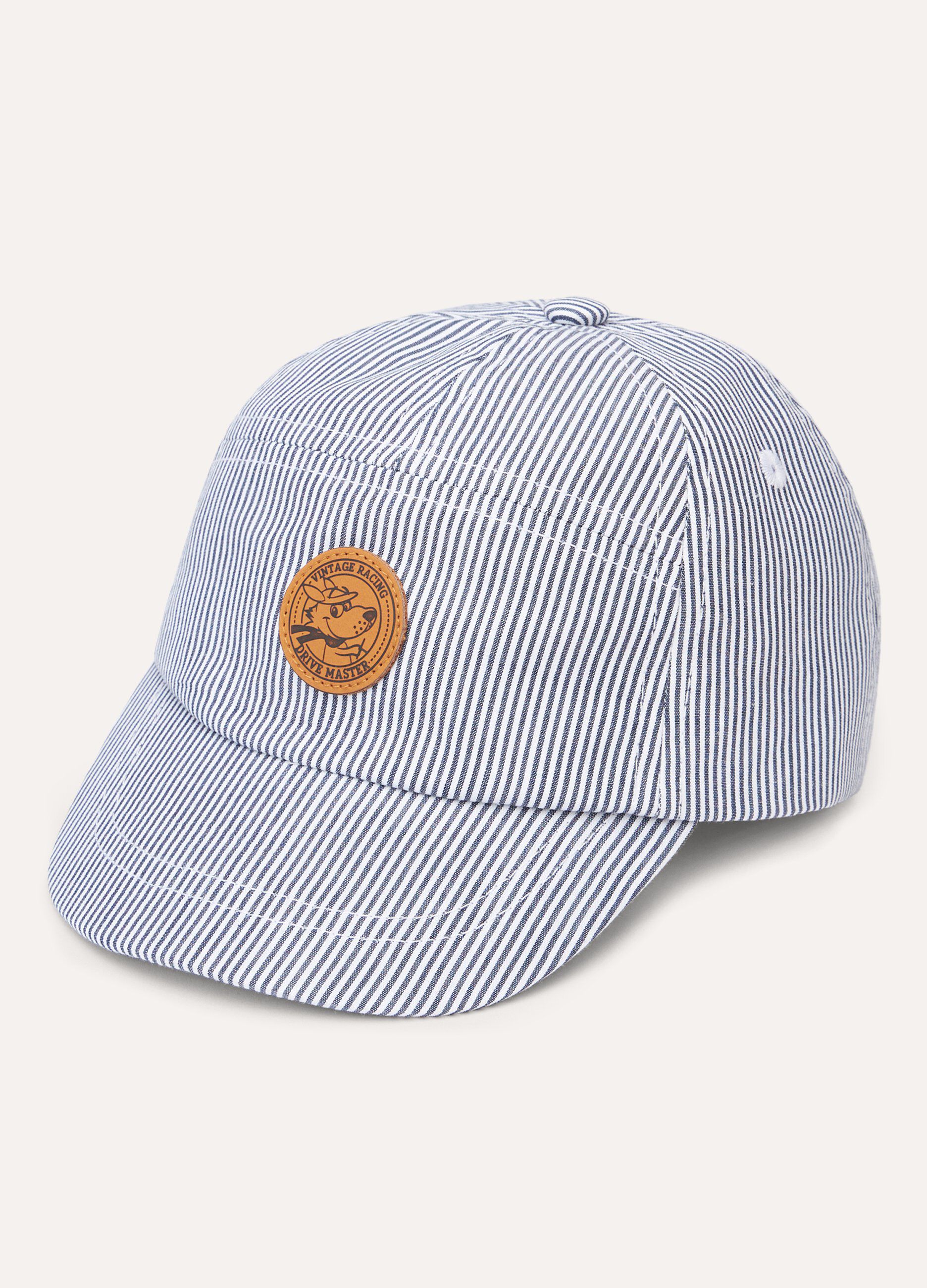 Cappello da baseball in puro cotone neonato_0