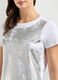 T-shirt in puro cotone con stampa donna_2