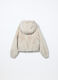 Giacca in eco fur con cappuccio ragazza_1