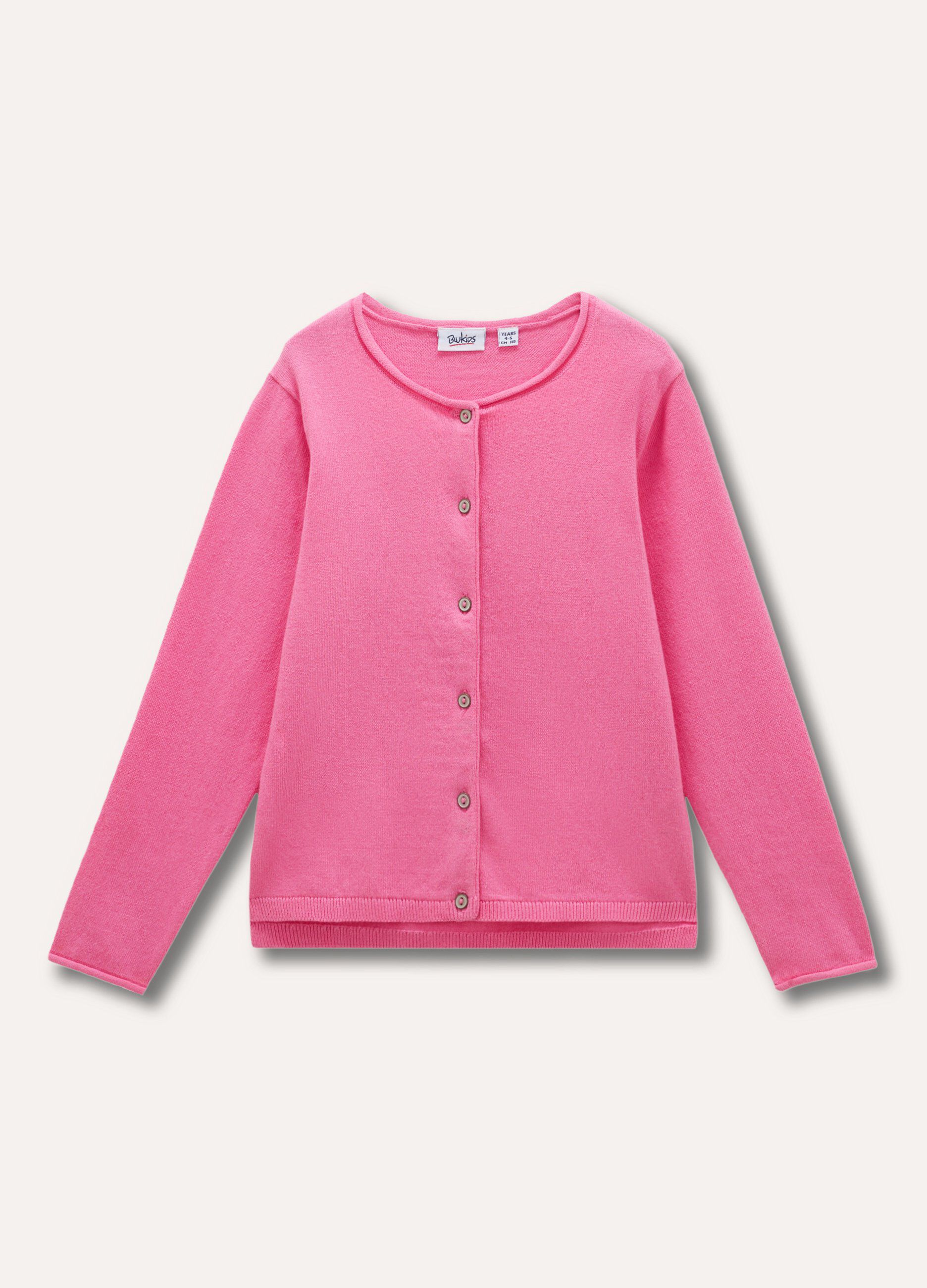 Cardigan in puro cotone bambina_0