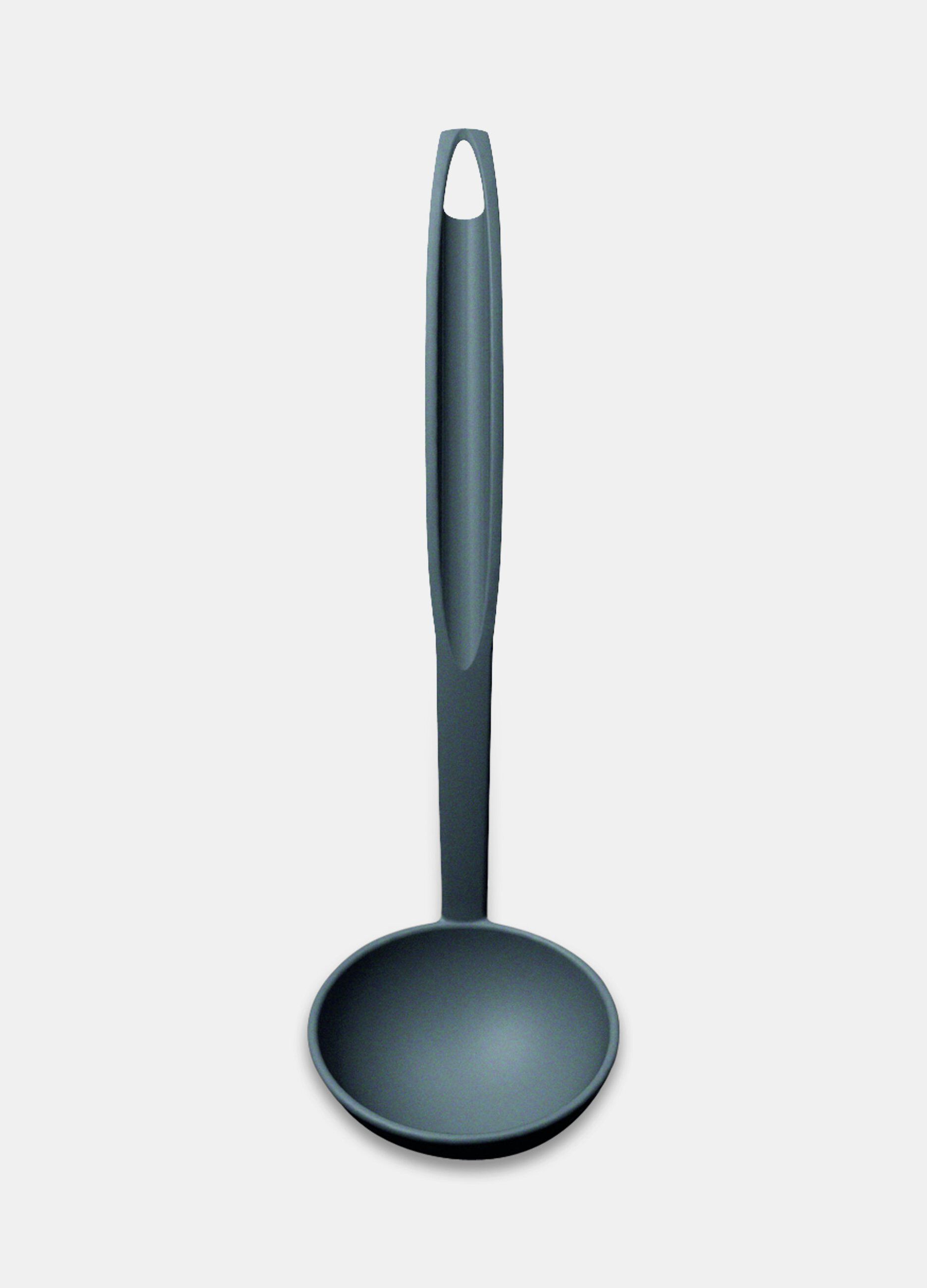 Mestolo da cucina in nylon nero_0