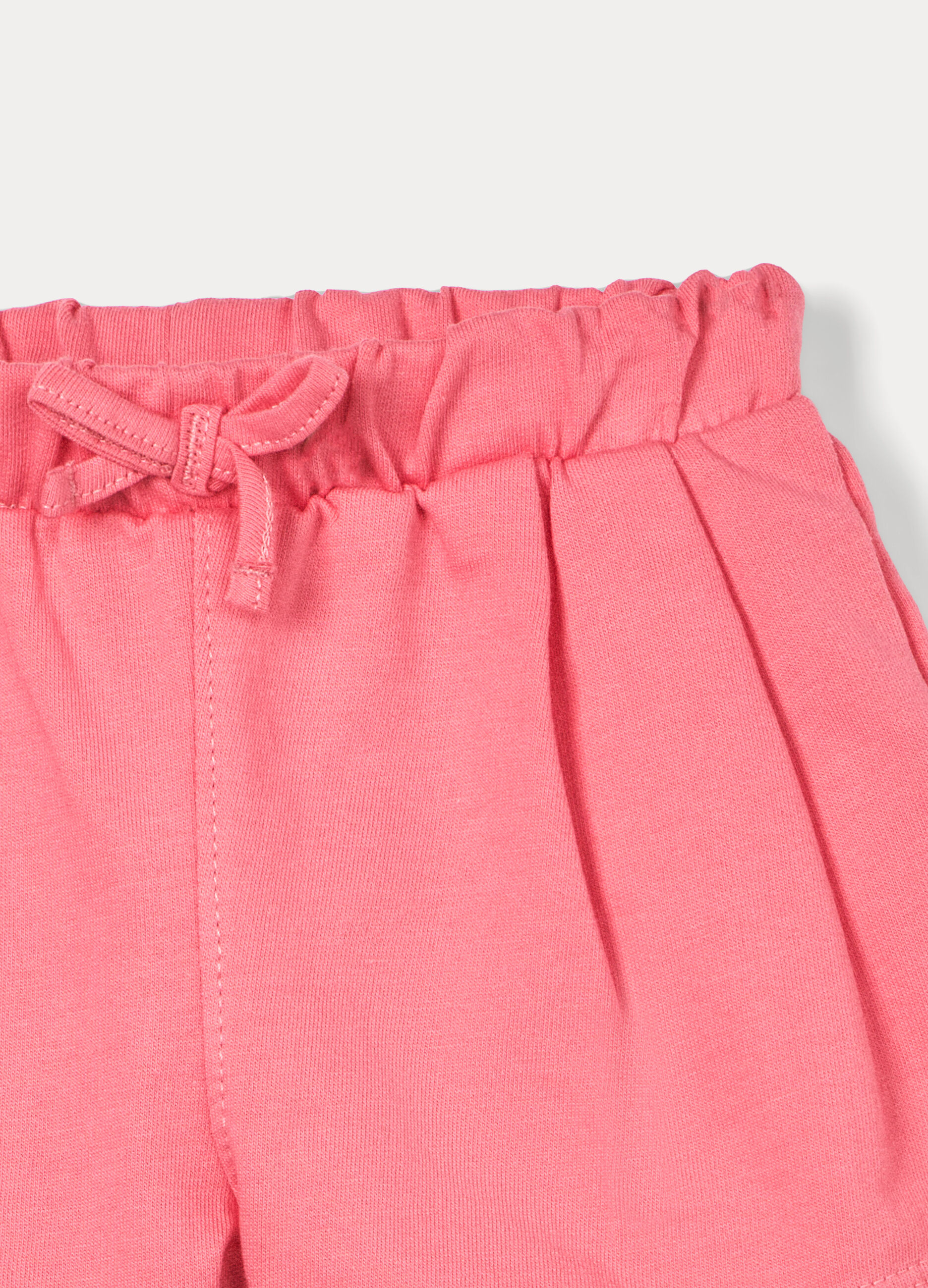 Short in french terry di puro cotone bimba_2