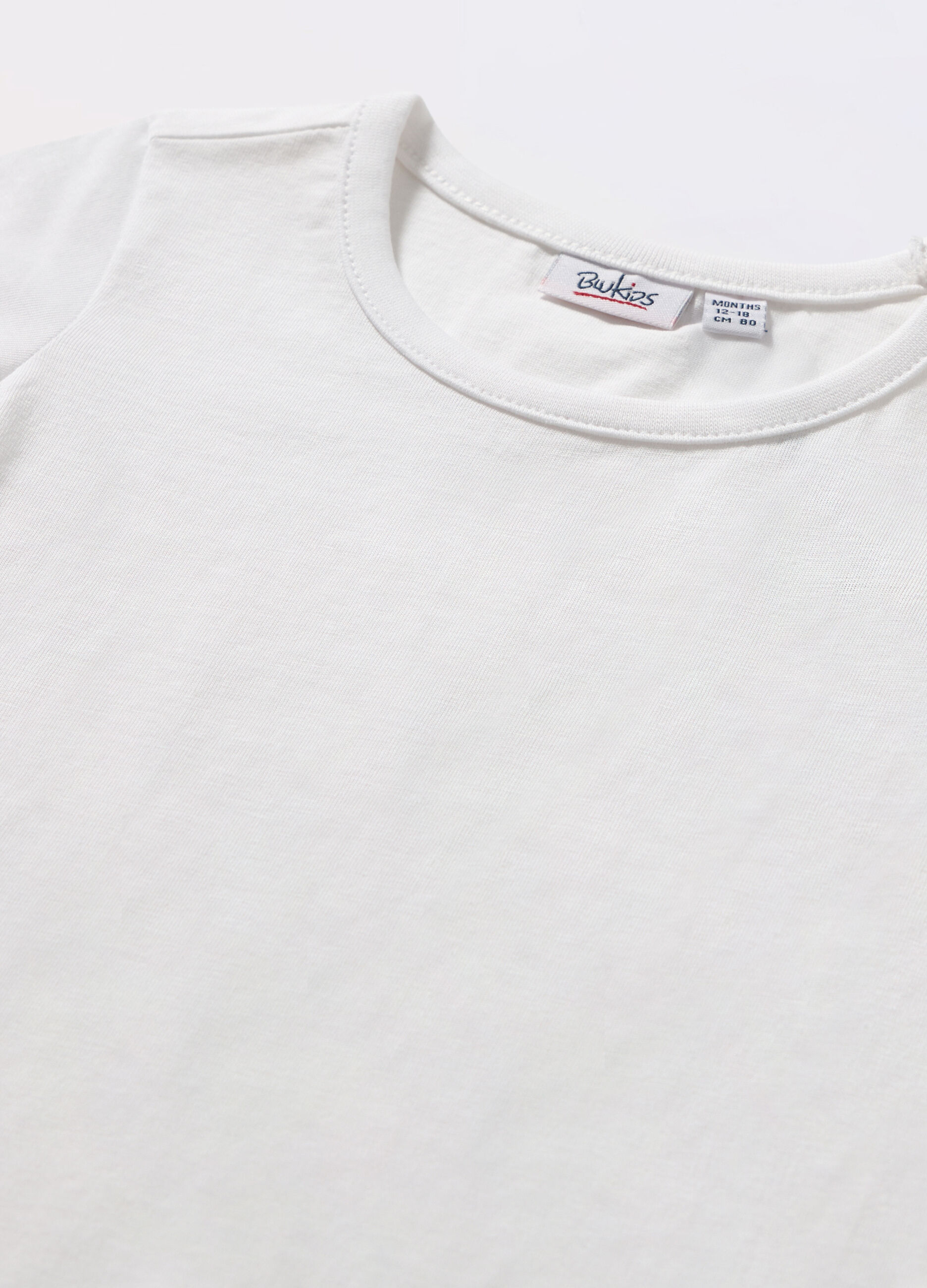 T-shirt in jersey di puro cotone neonata_1
