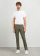 Pantalone chino regular fit in cotone stretch uomo_0