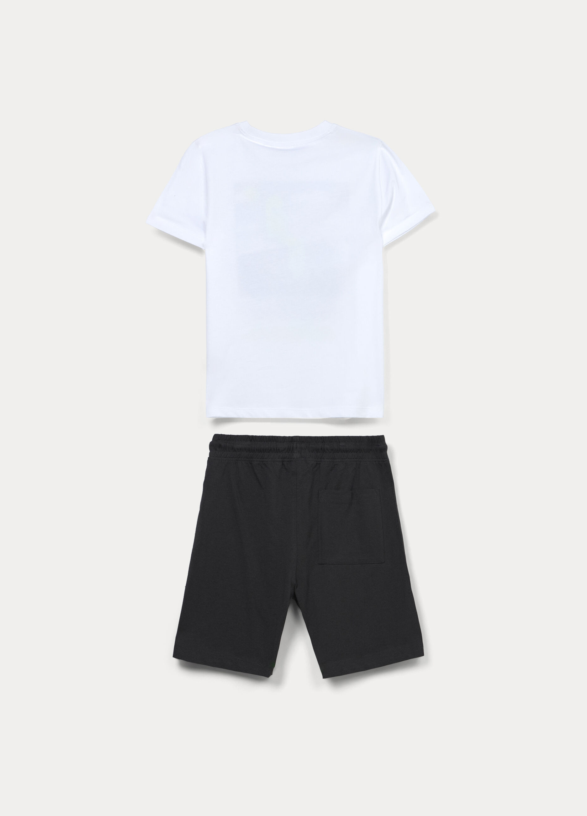 Jogging set in jersey di puro cotone ragazzo_1