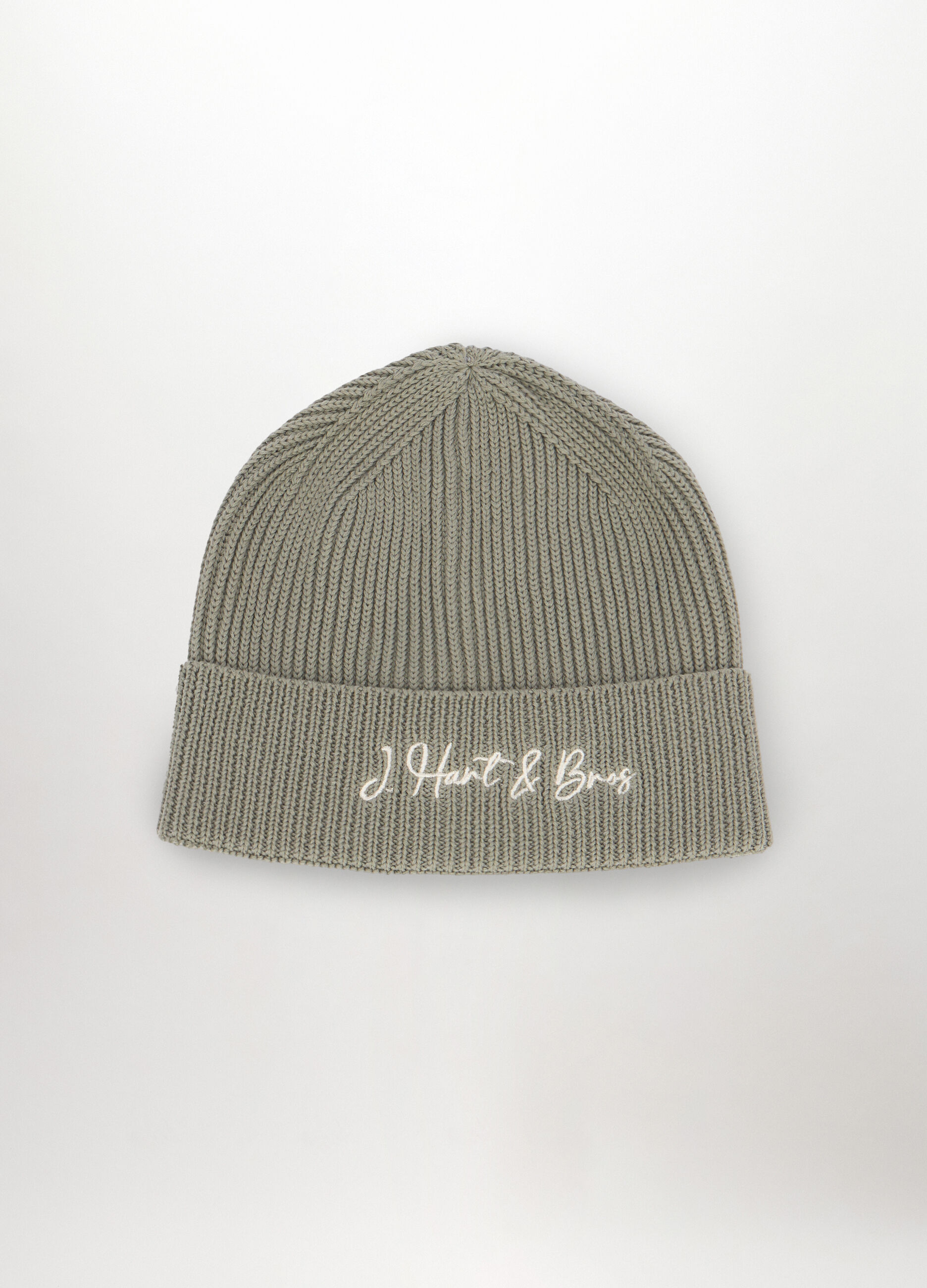 Berretto in misto cotone con logo uomo_0