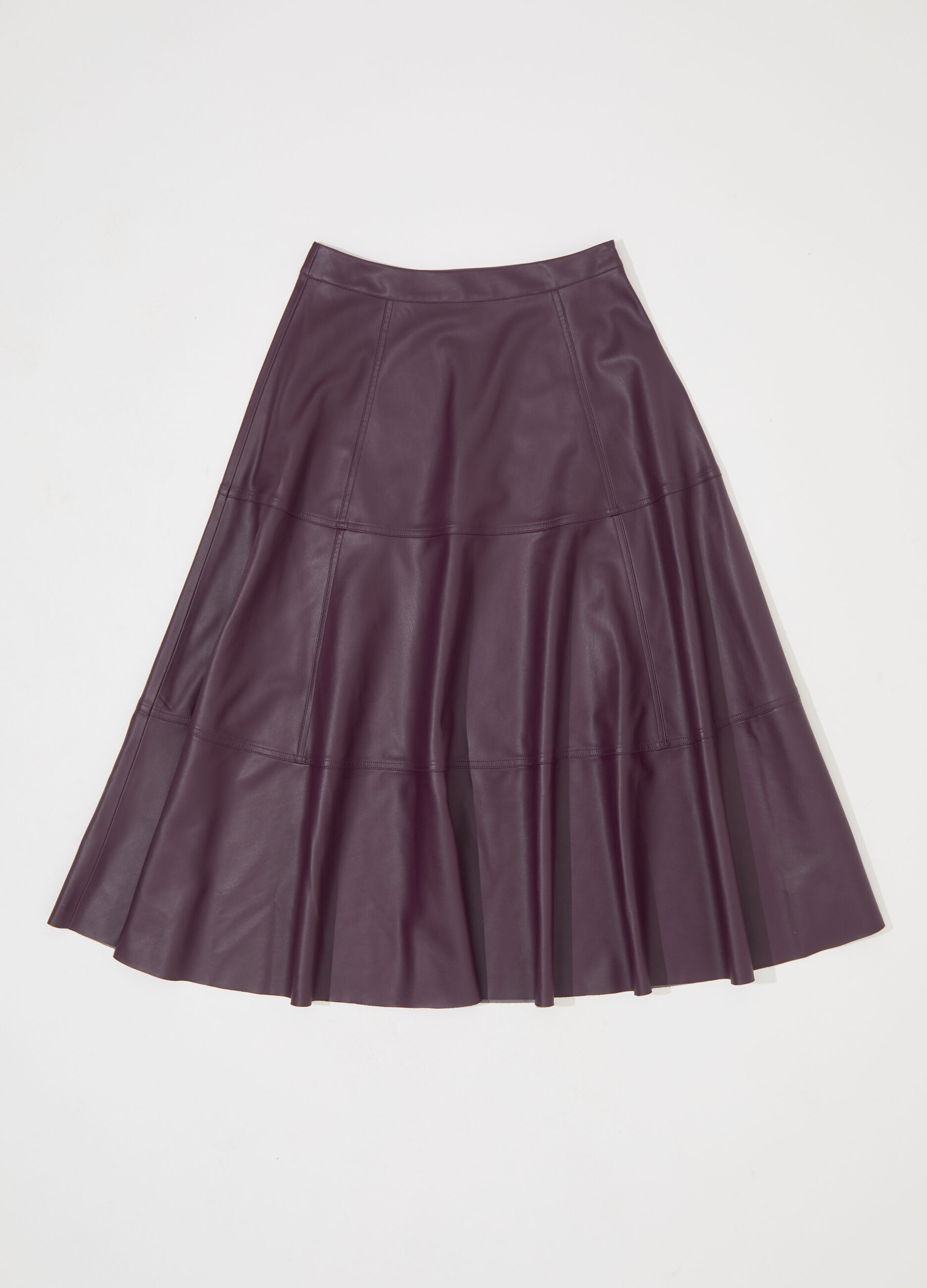 Gonna lunga in ecopelle donna_4