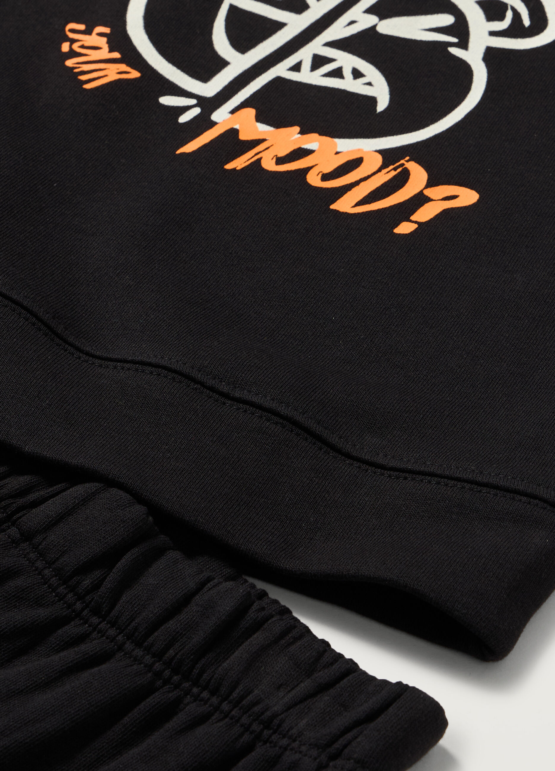 Jogging set in felpa di puro cotone bambino_1