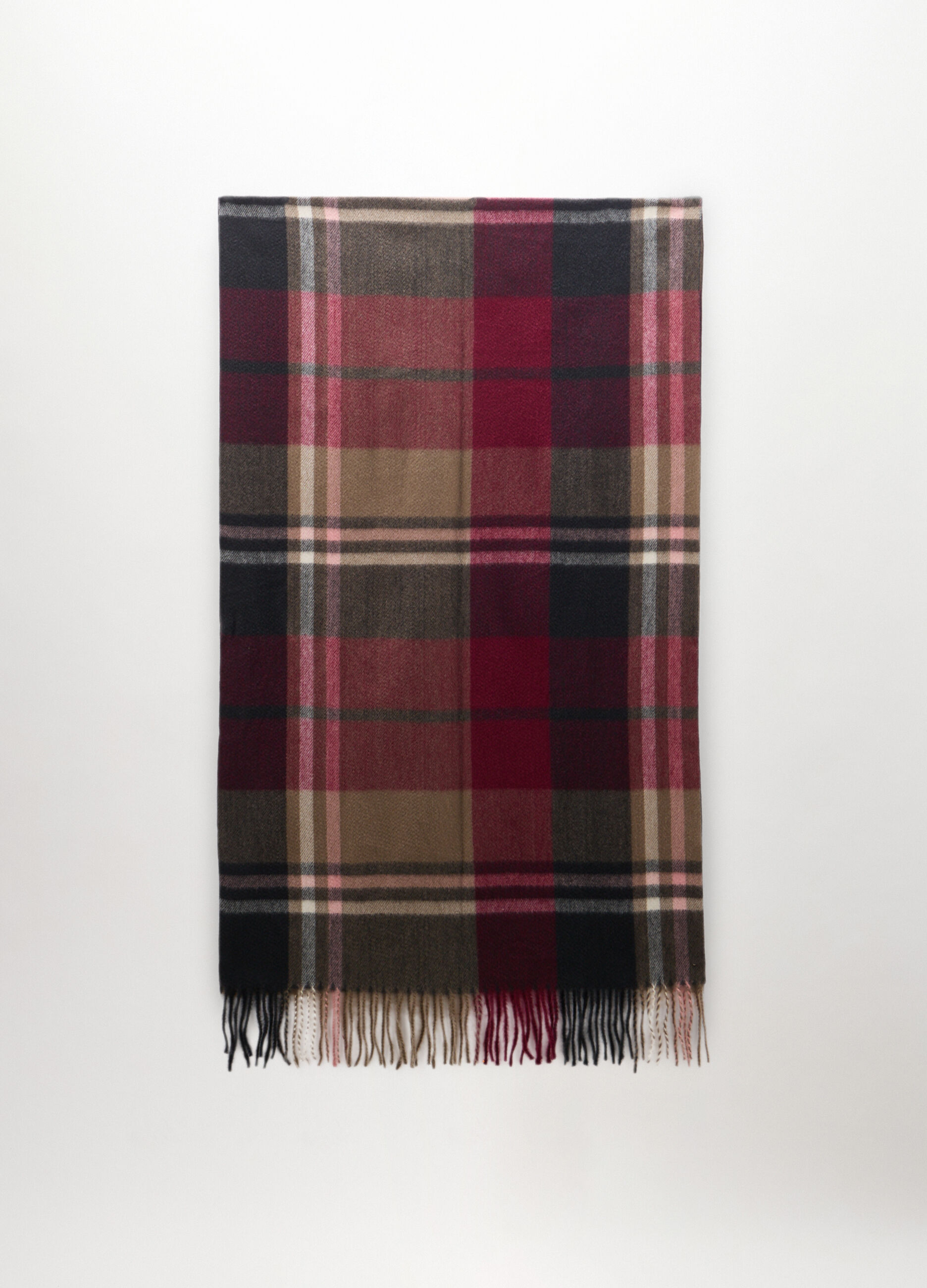 Sciarpa a quadri donna_0