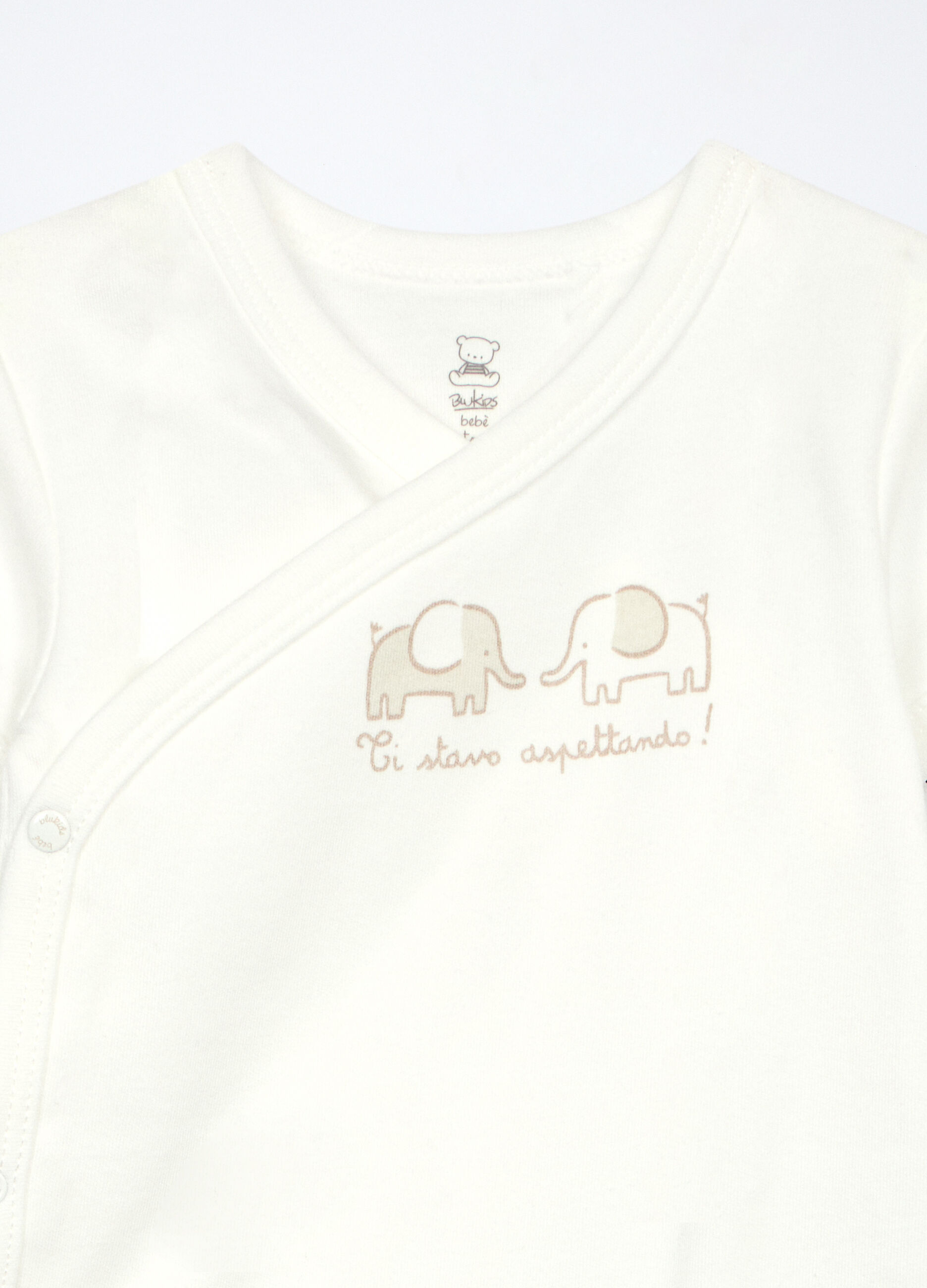 Pack 2 body in interlock di puro cotone neonato_2