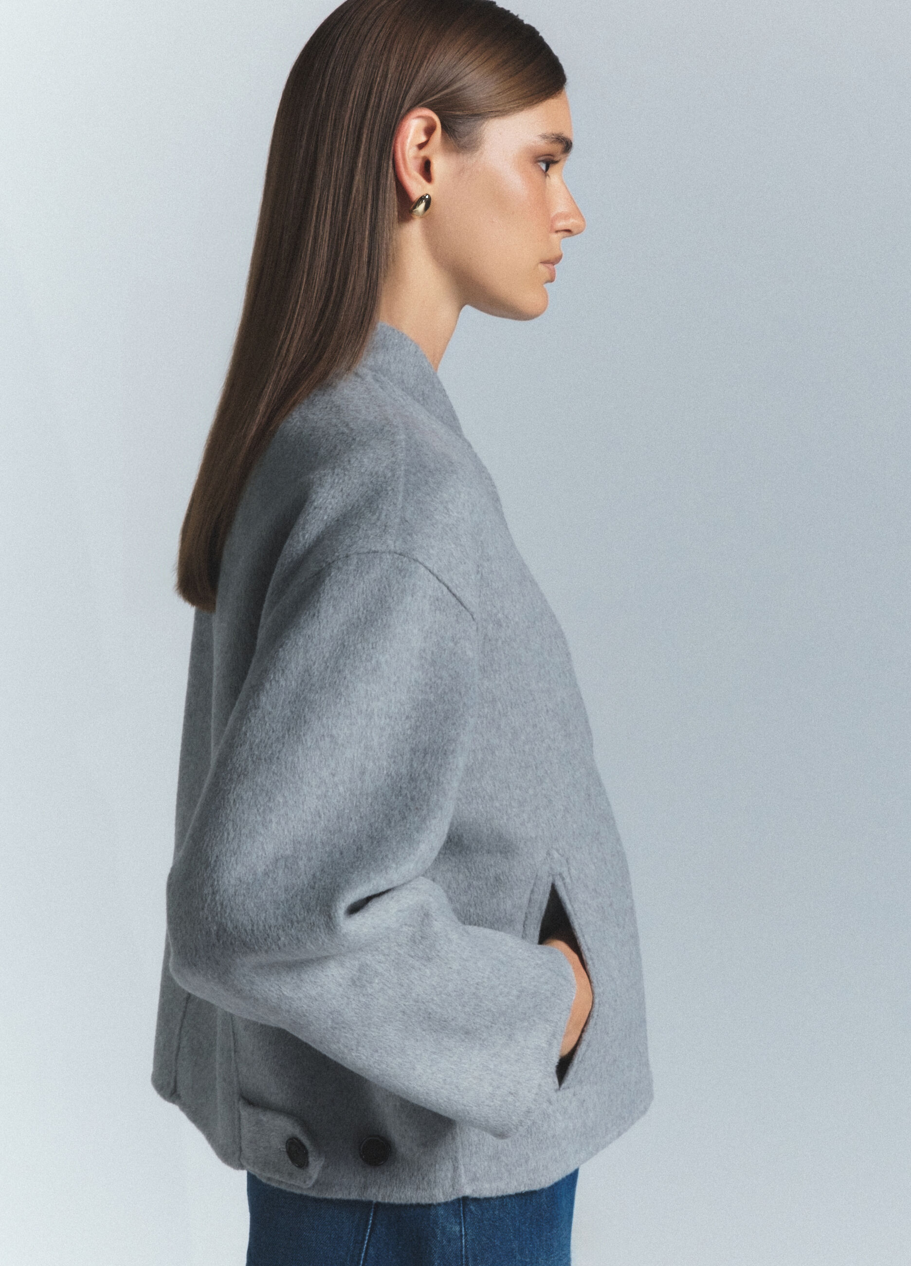 Giacca misto lana donna_2