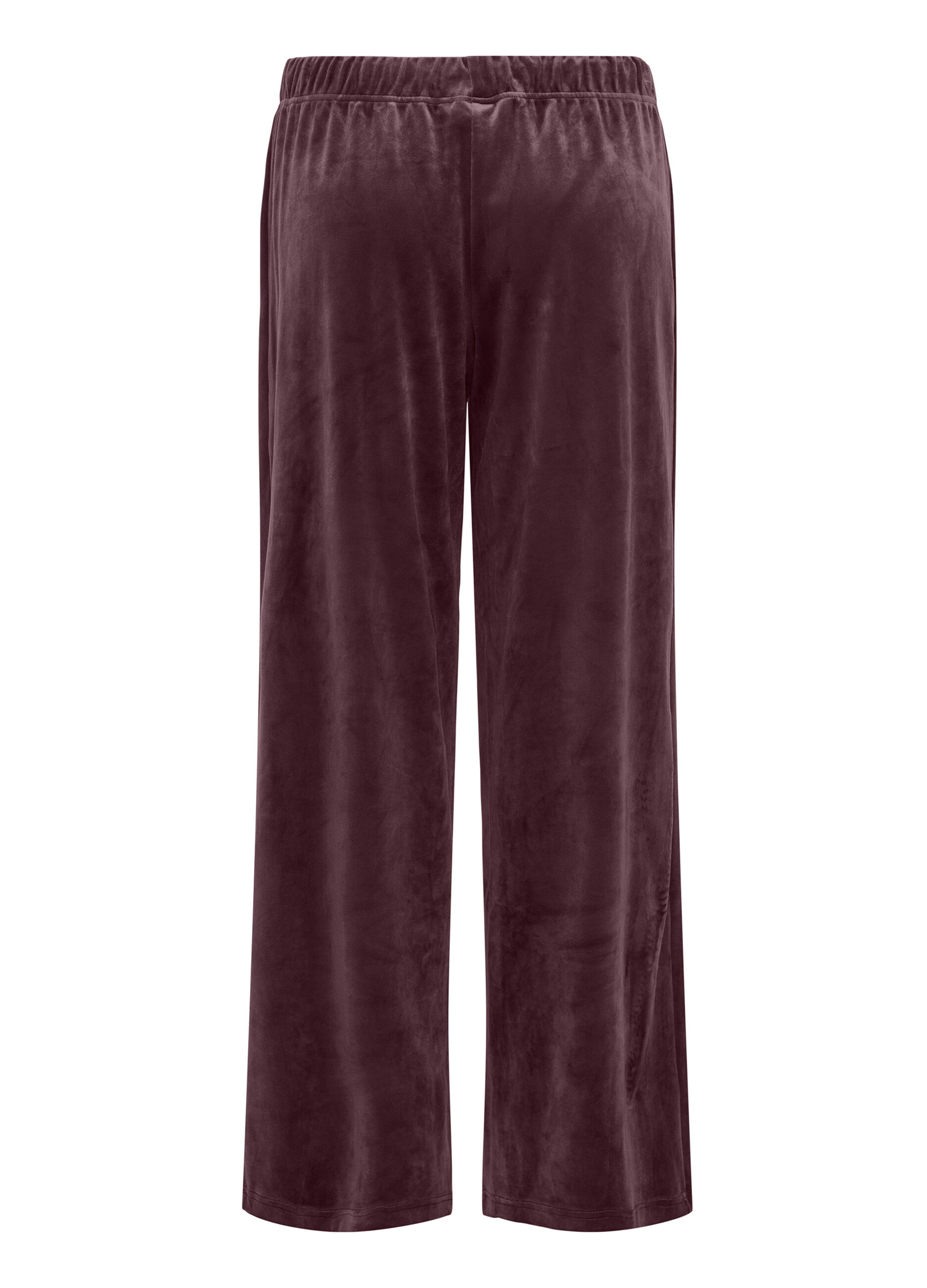 Pantaloni velour donna_1