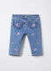 Pantaloni in denim stretch Fit regular neonata_0