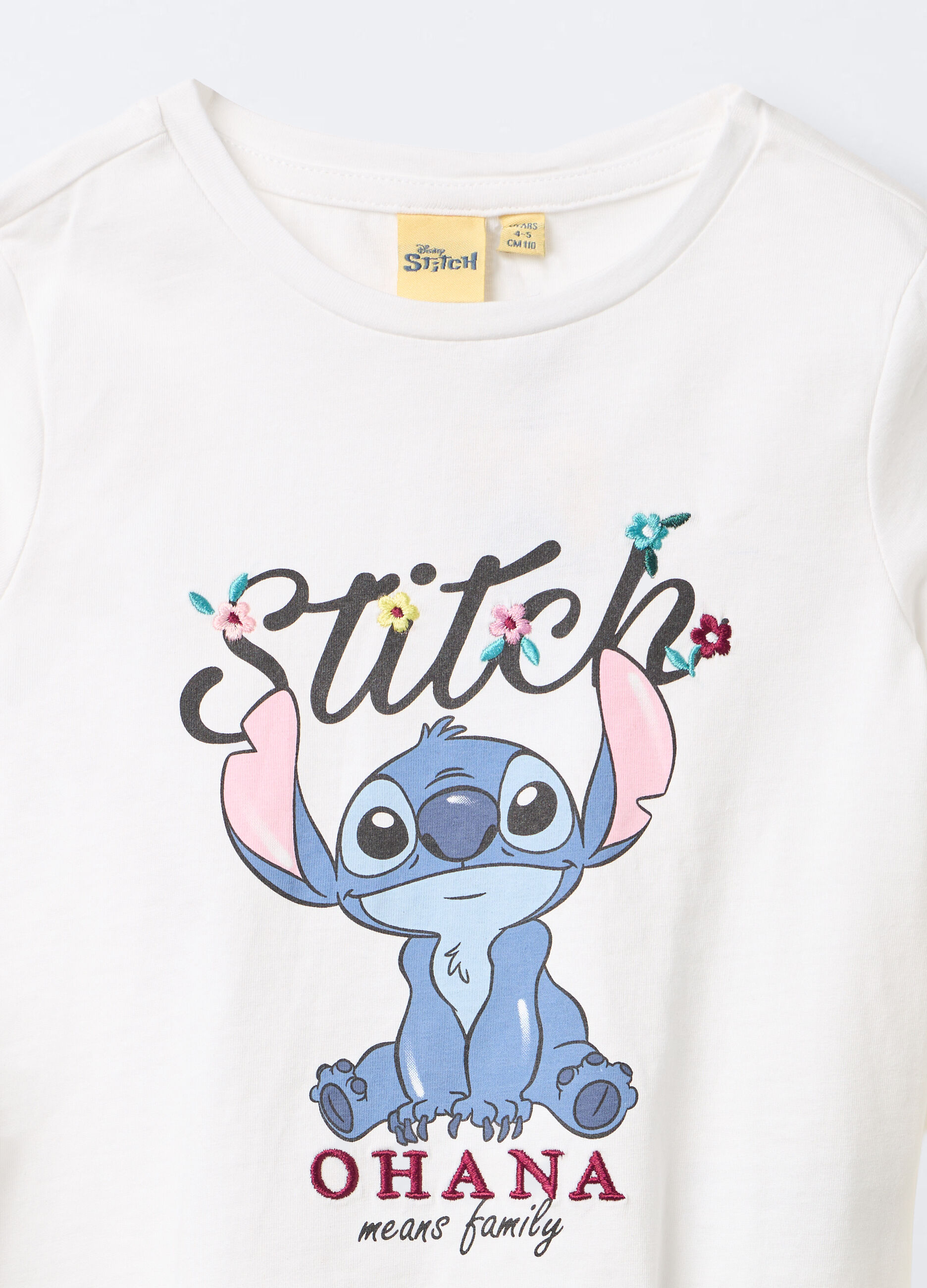 T-shirt in jersey girocollo Disney di puro cotone bambina_2