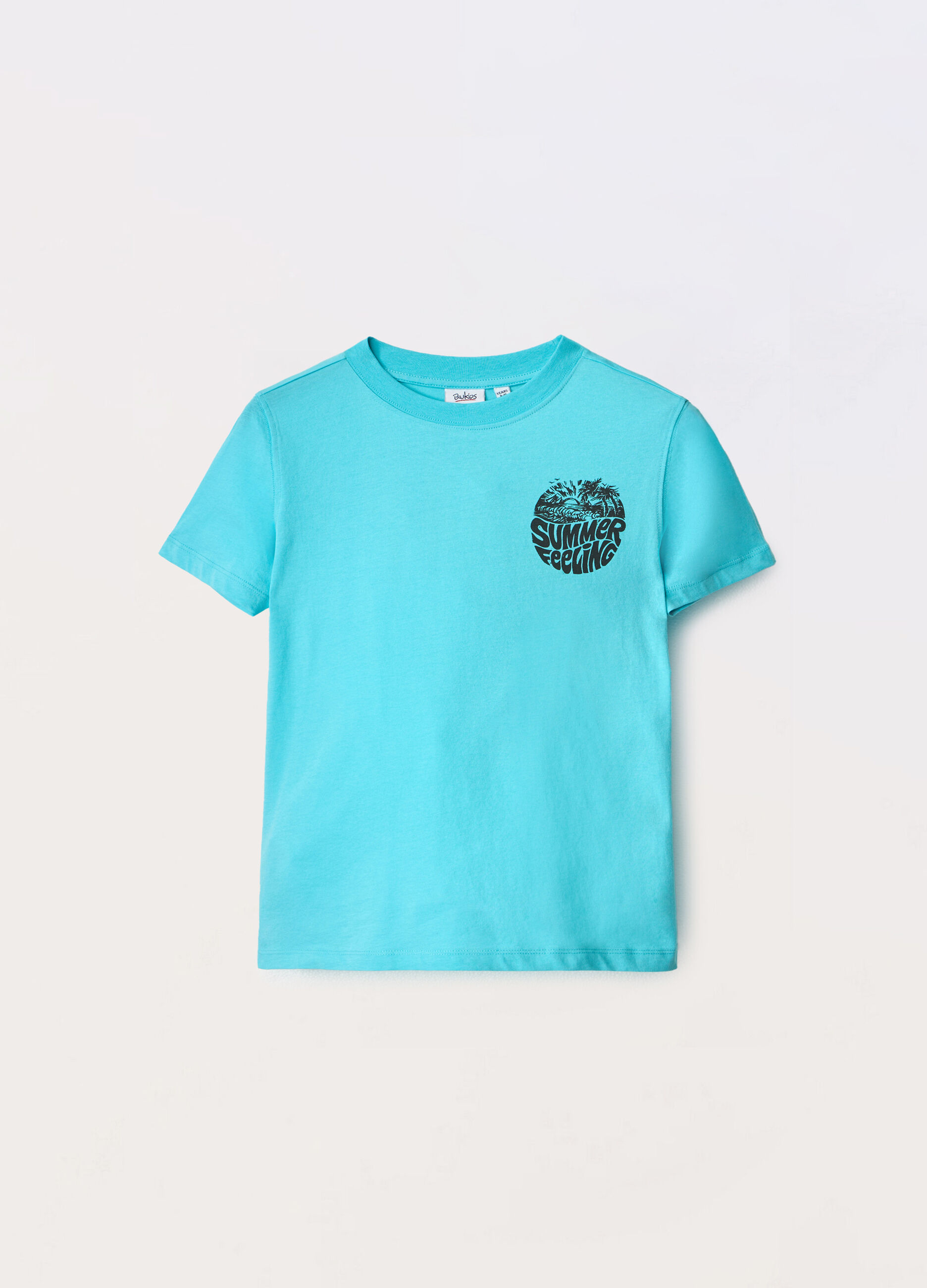 T-shirt in jersey di puro cotone ragazzo_0