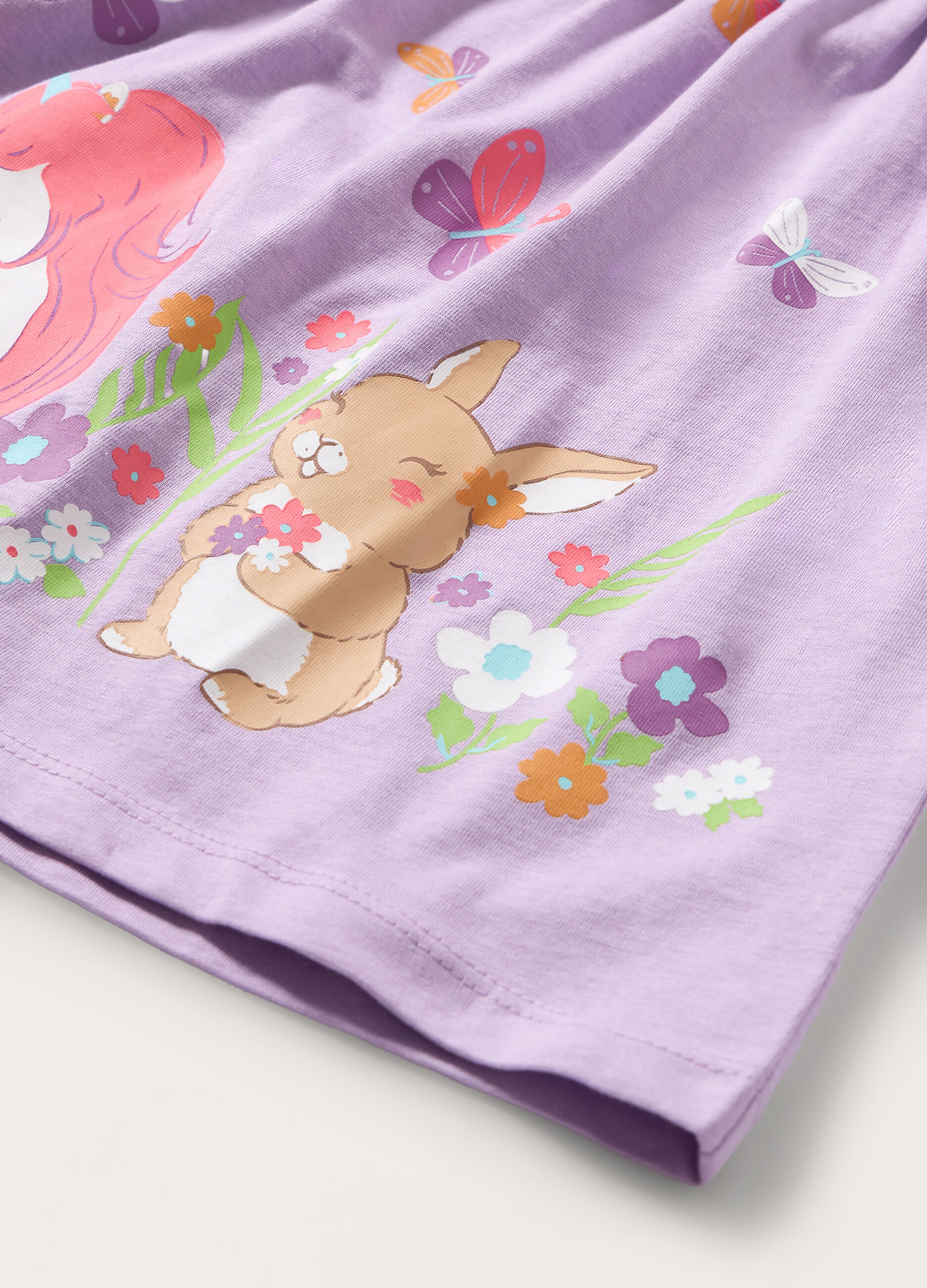 Vestito in jersey di puro cotone bambina_1
