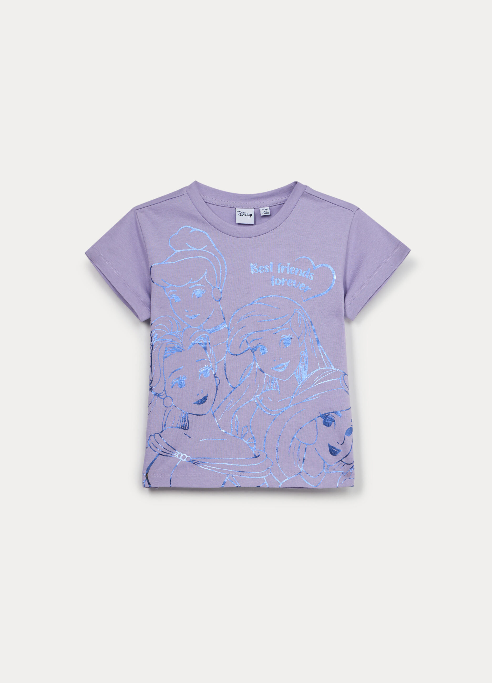 T-shirt Disney in jersey di puro cotone bambina_0