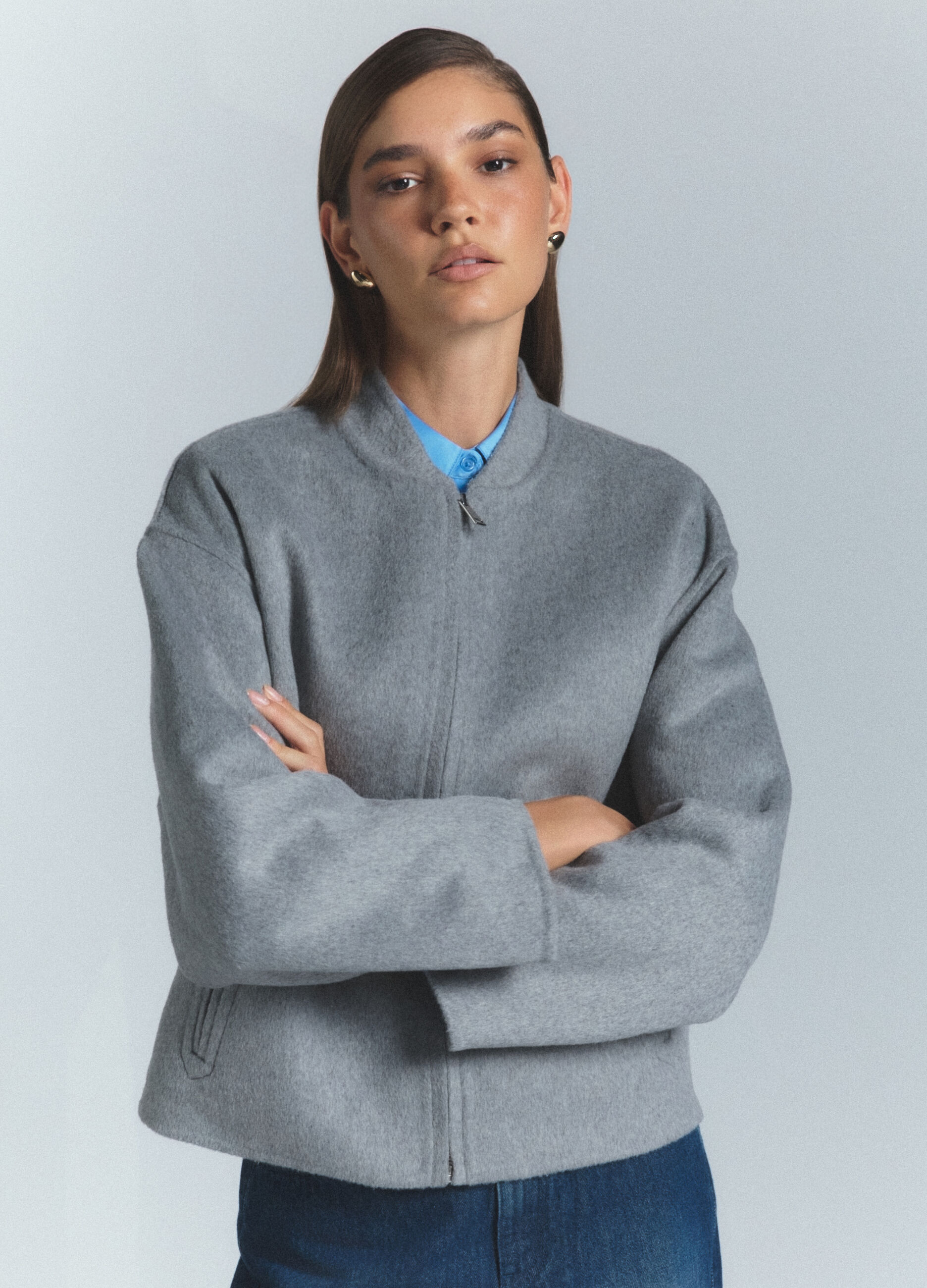 Giacca misto lana donna_1