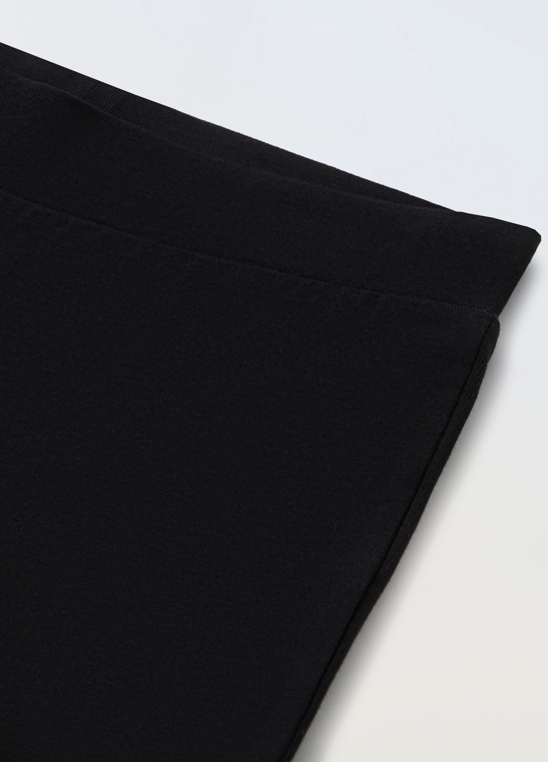 Leggings flare fit in jersey stretch ragazza_1