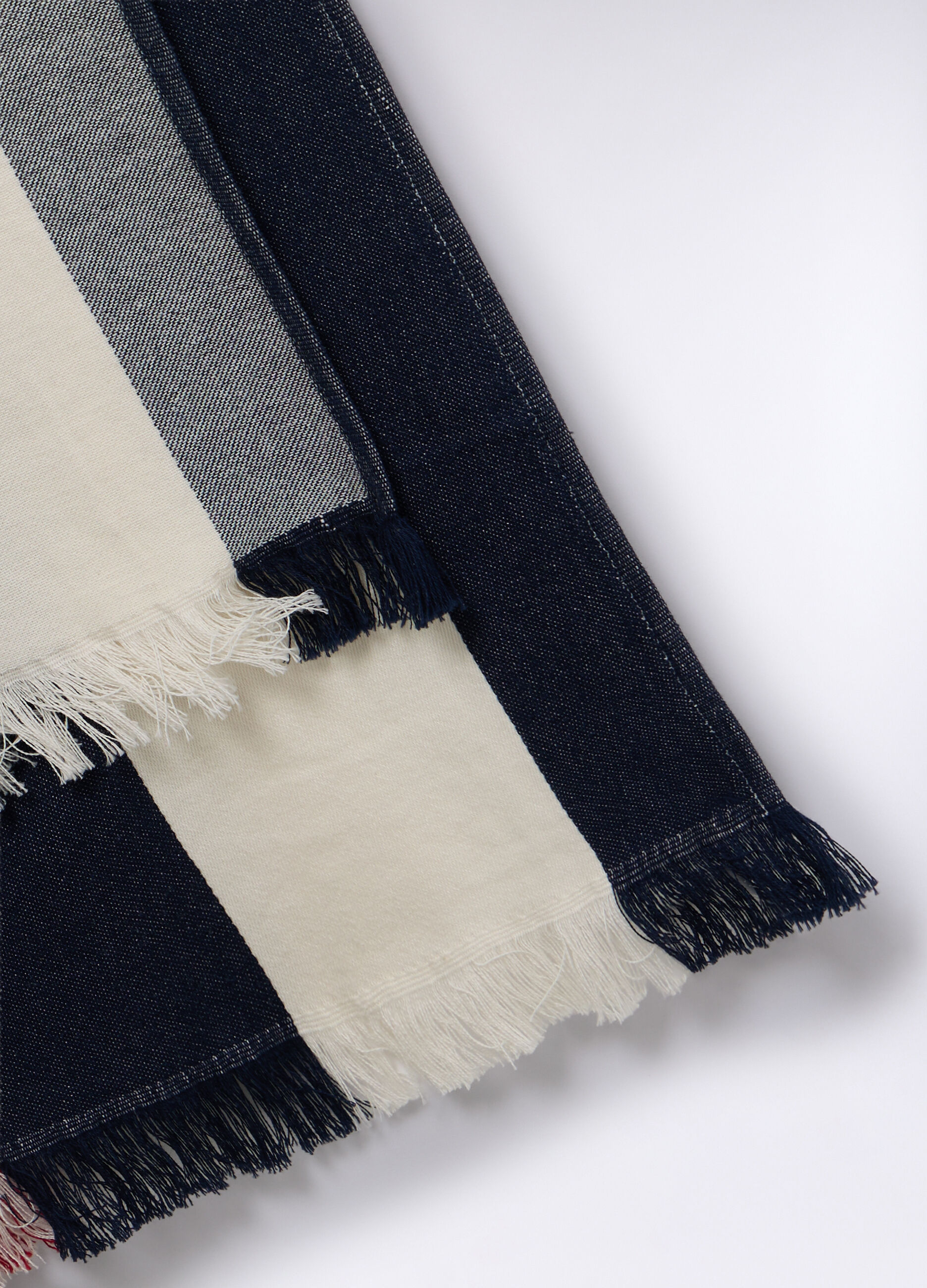 Telo mare in twill di puro cotone donna
