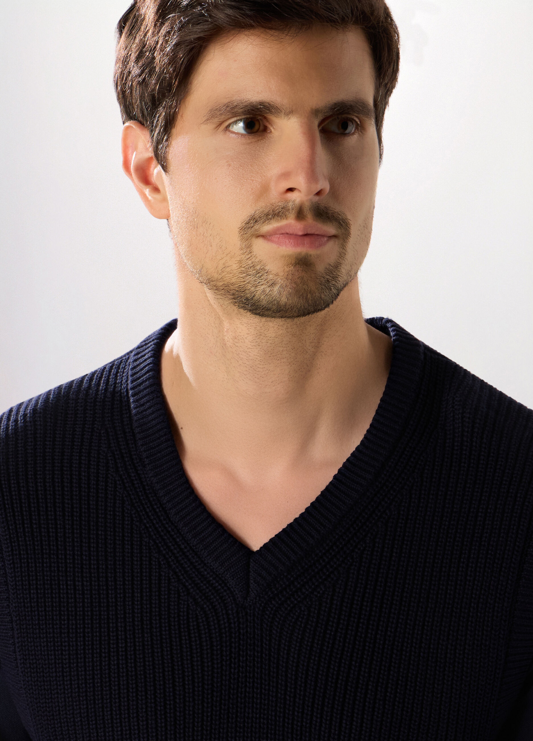 Gilet in cotone a coste inglesi uomo_2