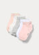 Pack 5 calze corte in cotone stretch bambina_0