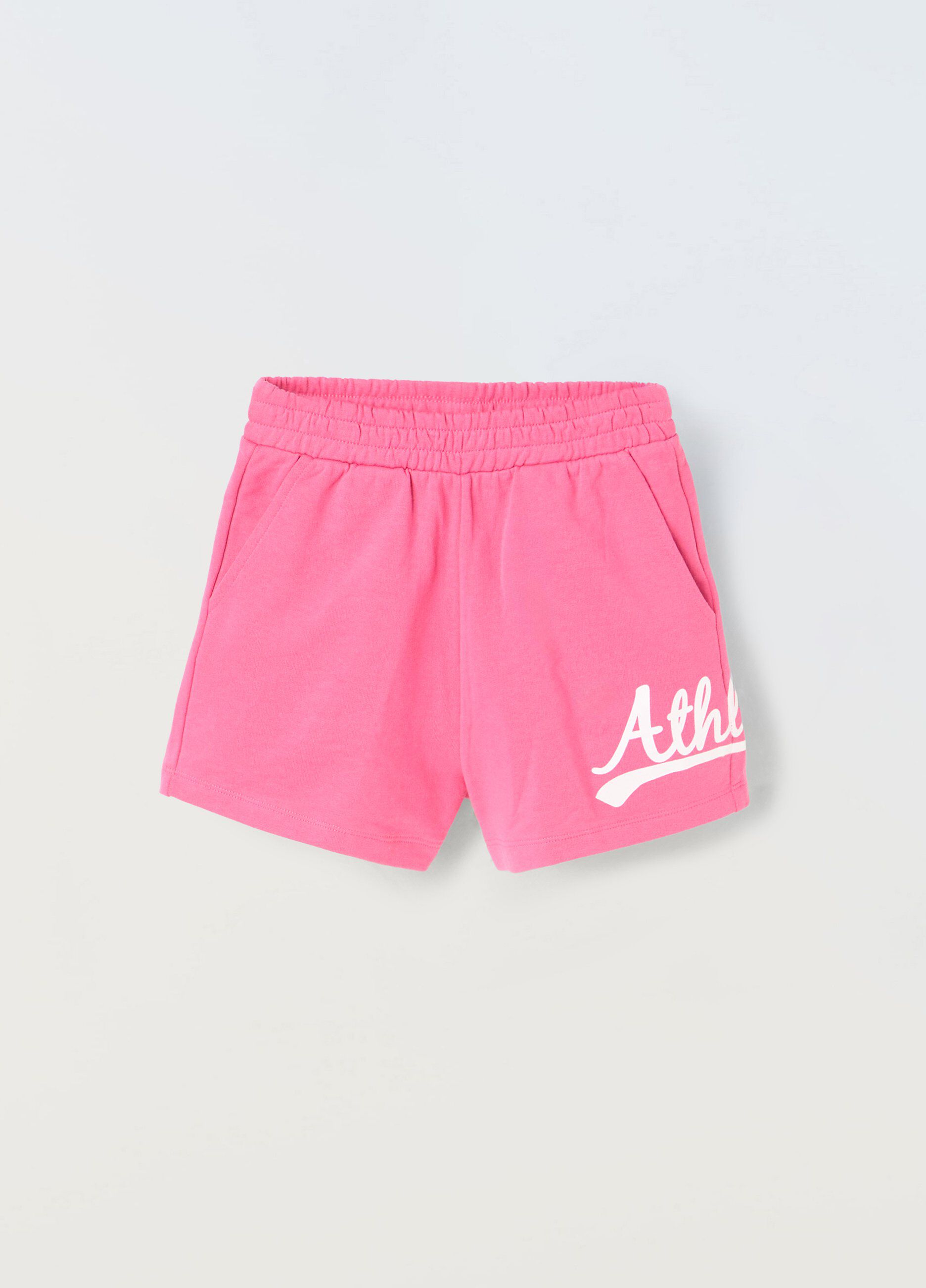 Shorts in misto cotone ragazza_0