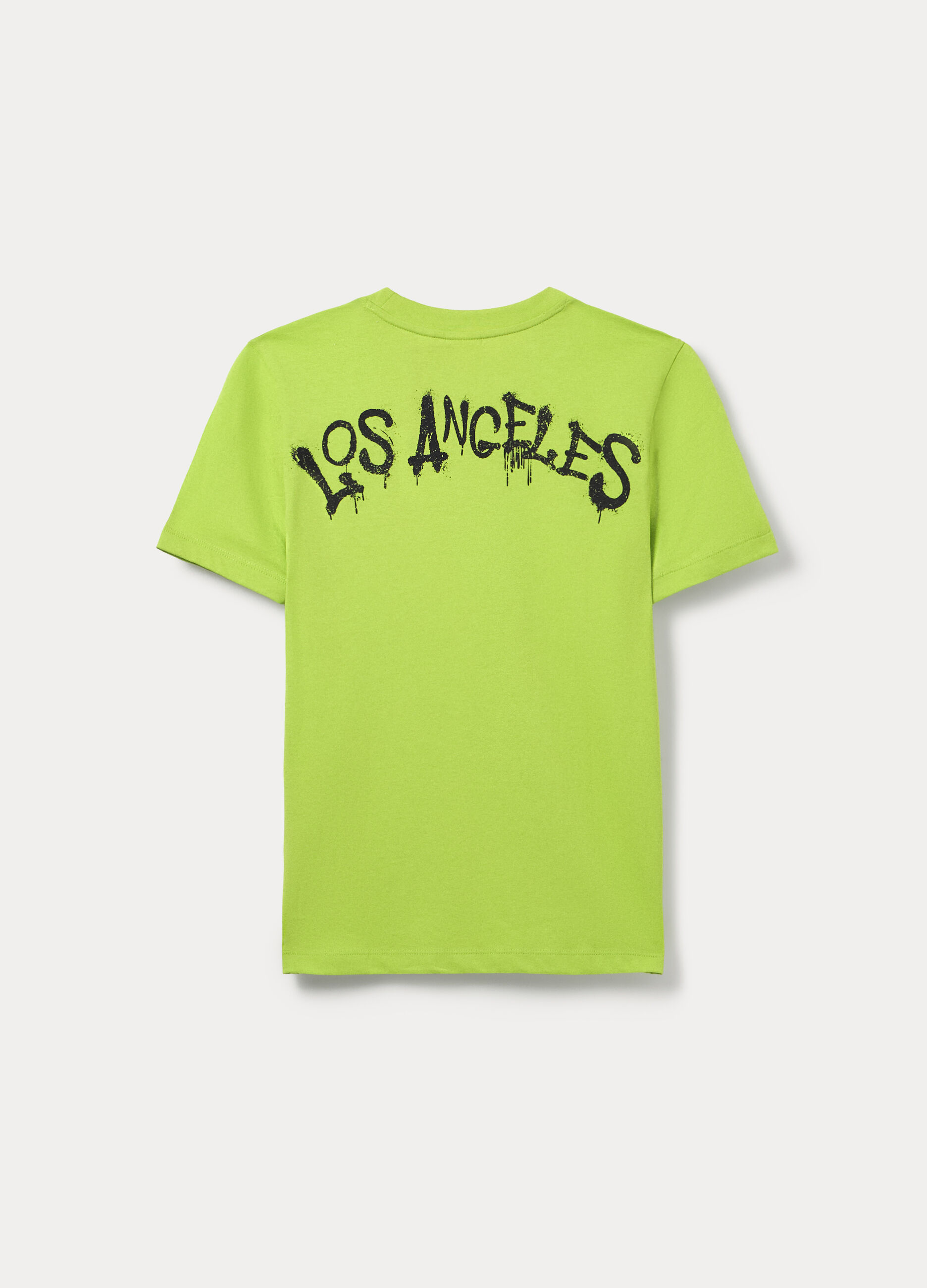 T-shirt girocollo in jersey di puro cotone ragazzo_1